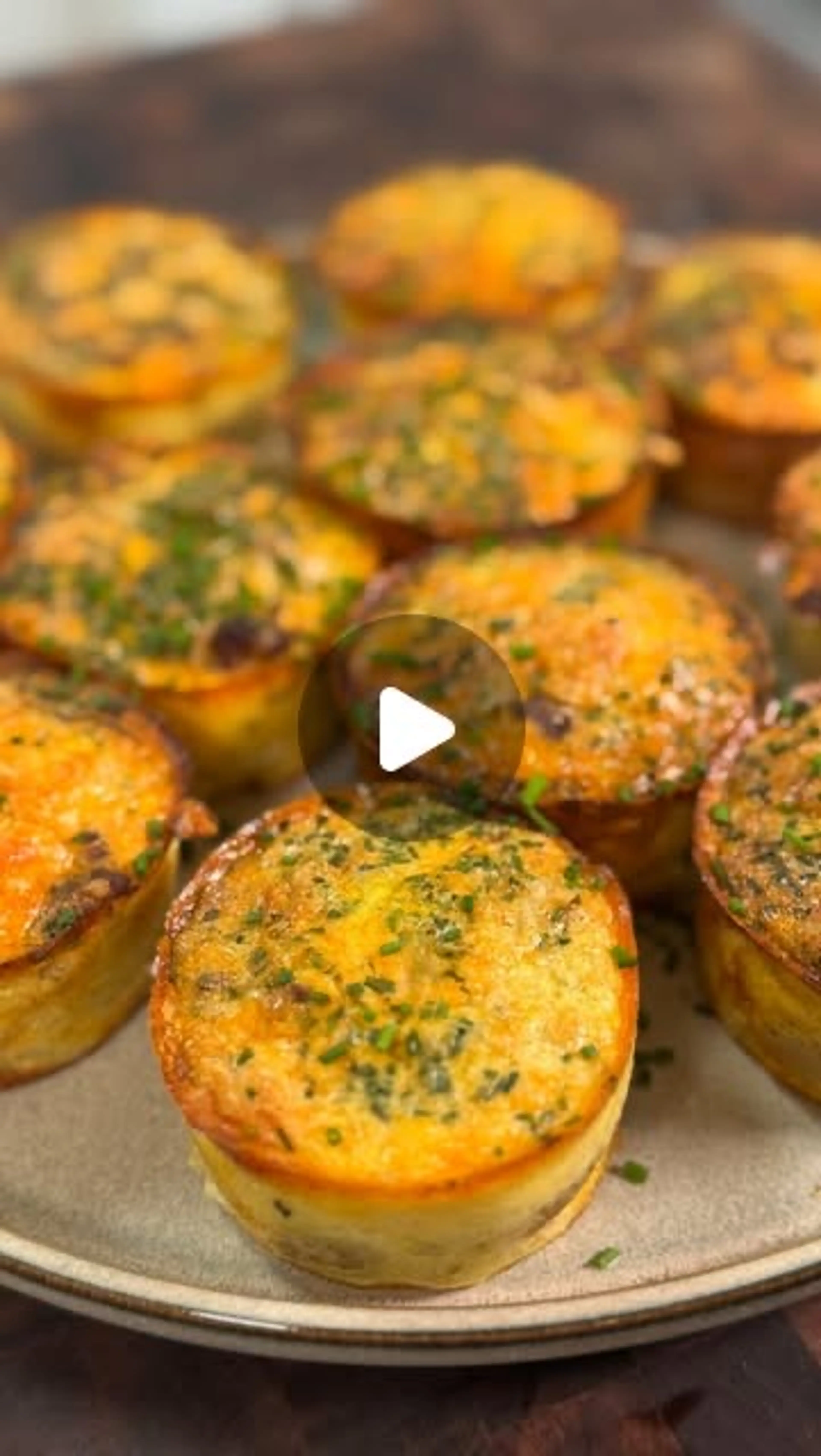 Smashed Potato Sausage Egg Bites