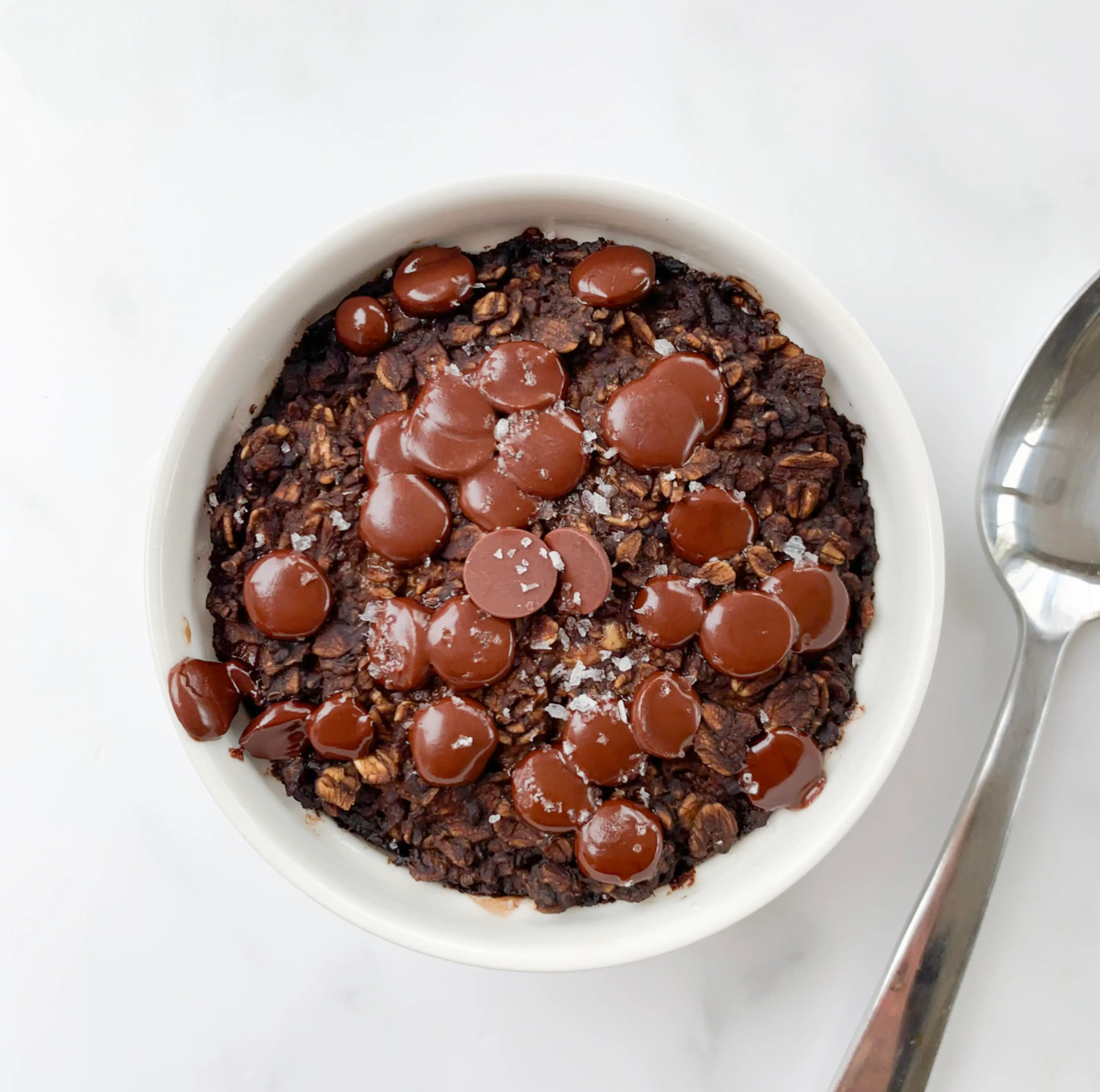 Peanut Butter Cup Baked Oatmeal