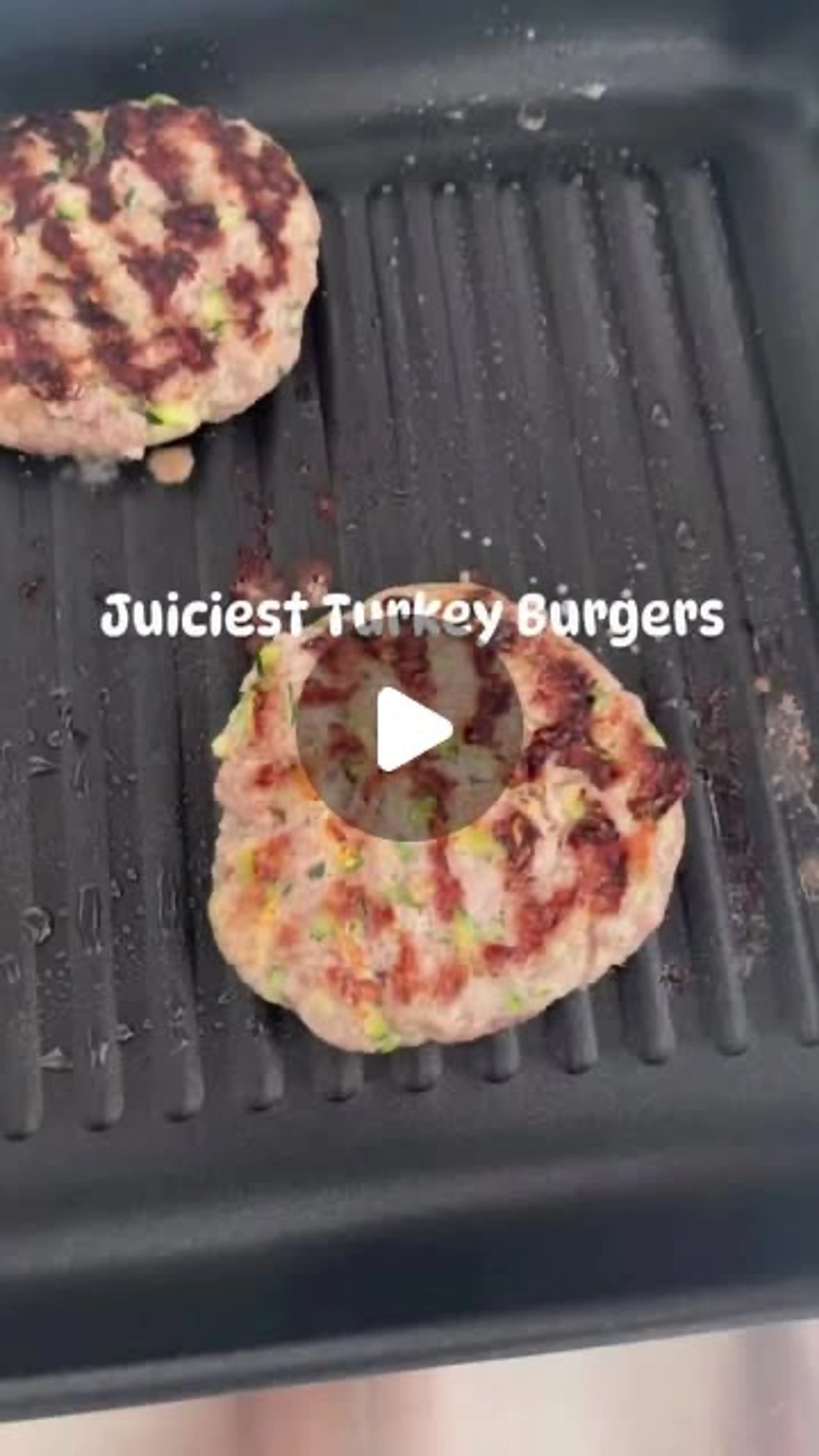 Juicy Turkey Burgers with a Secret Ingredient – Grated Zucch