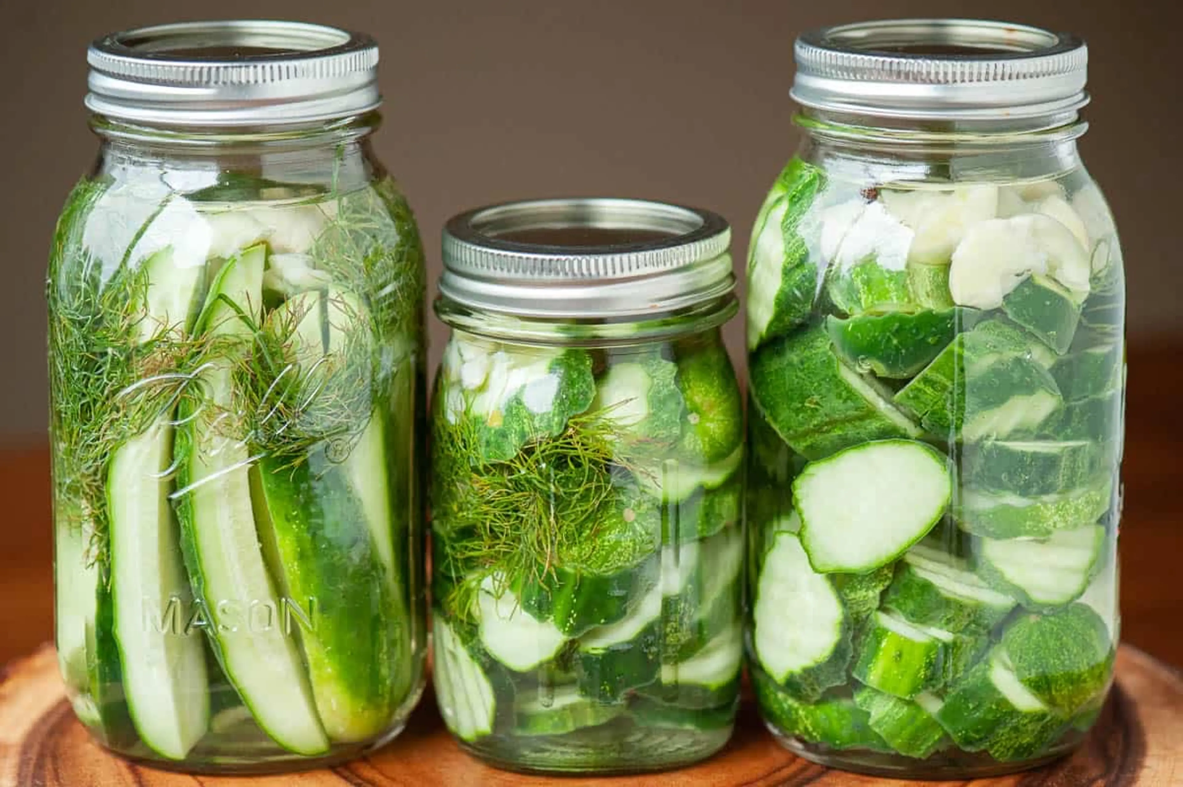 Easy Refrigerator Dill Pickles