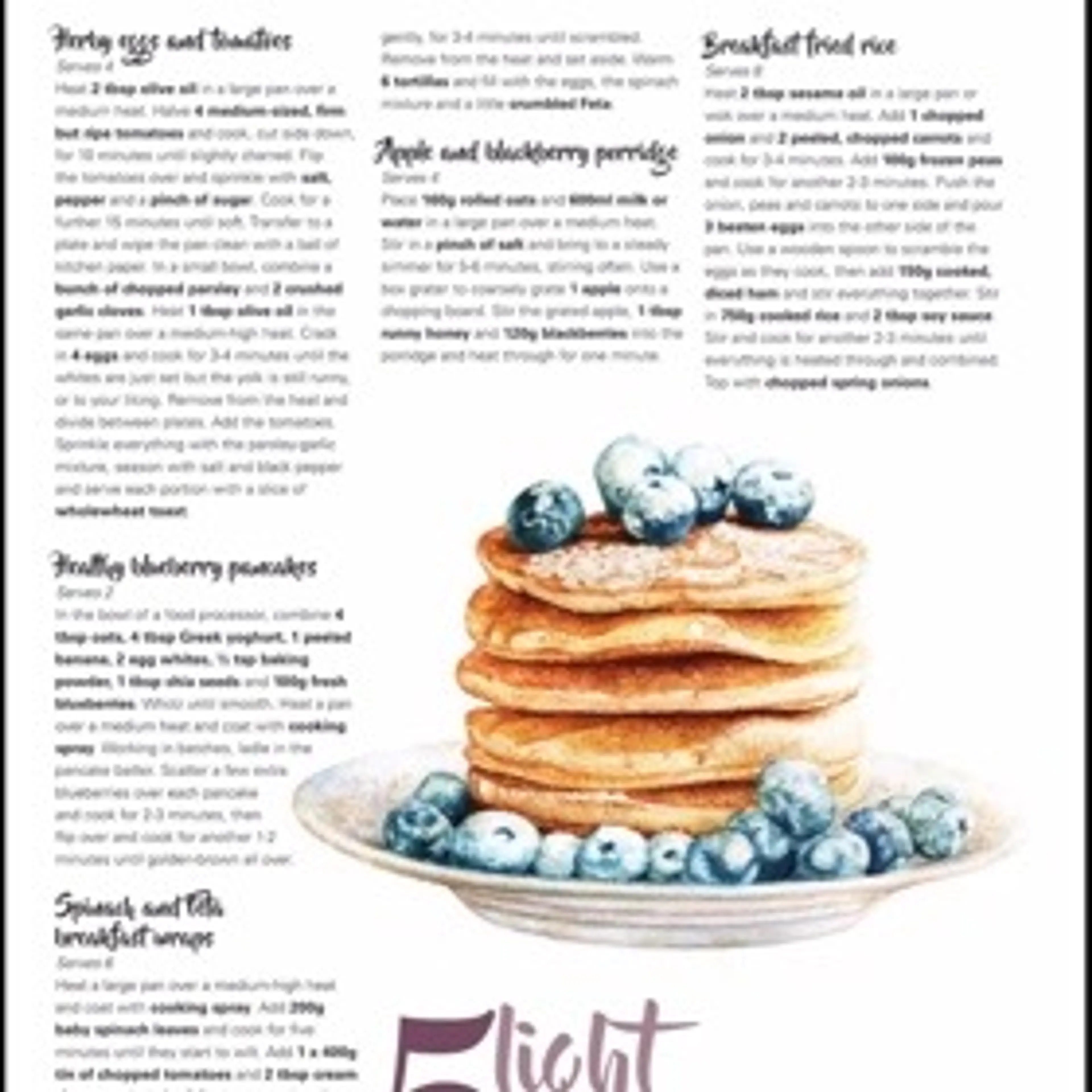 5 Light Breakfasts