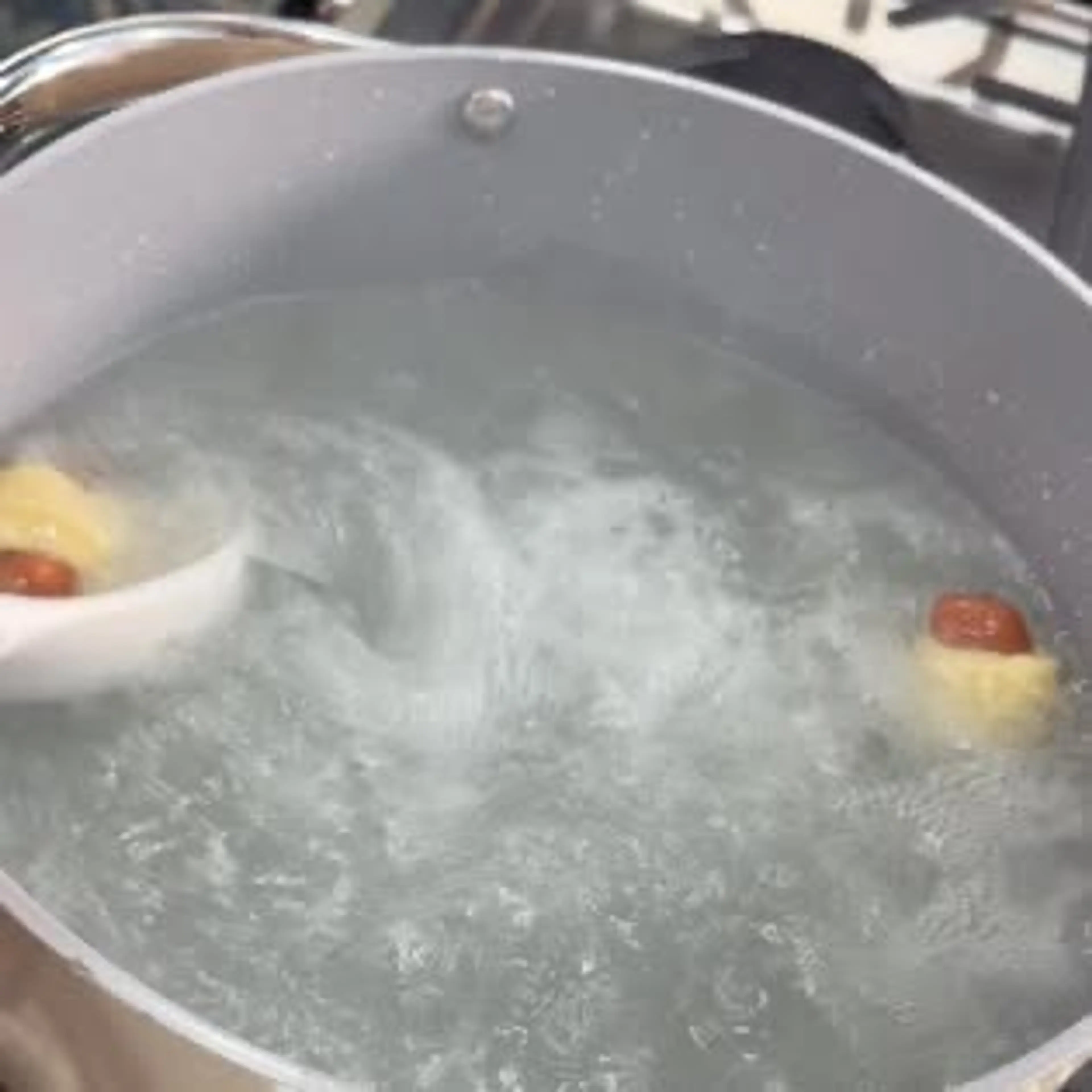 Soft, Golden Pretzel Dog Bites Dunked in Creamy Beer Cheese—