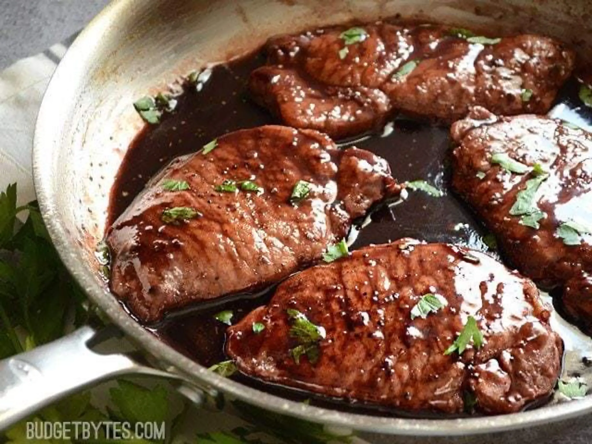 Blackberry Sage Pork Chops