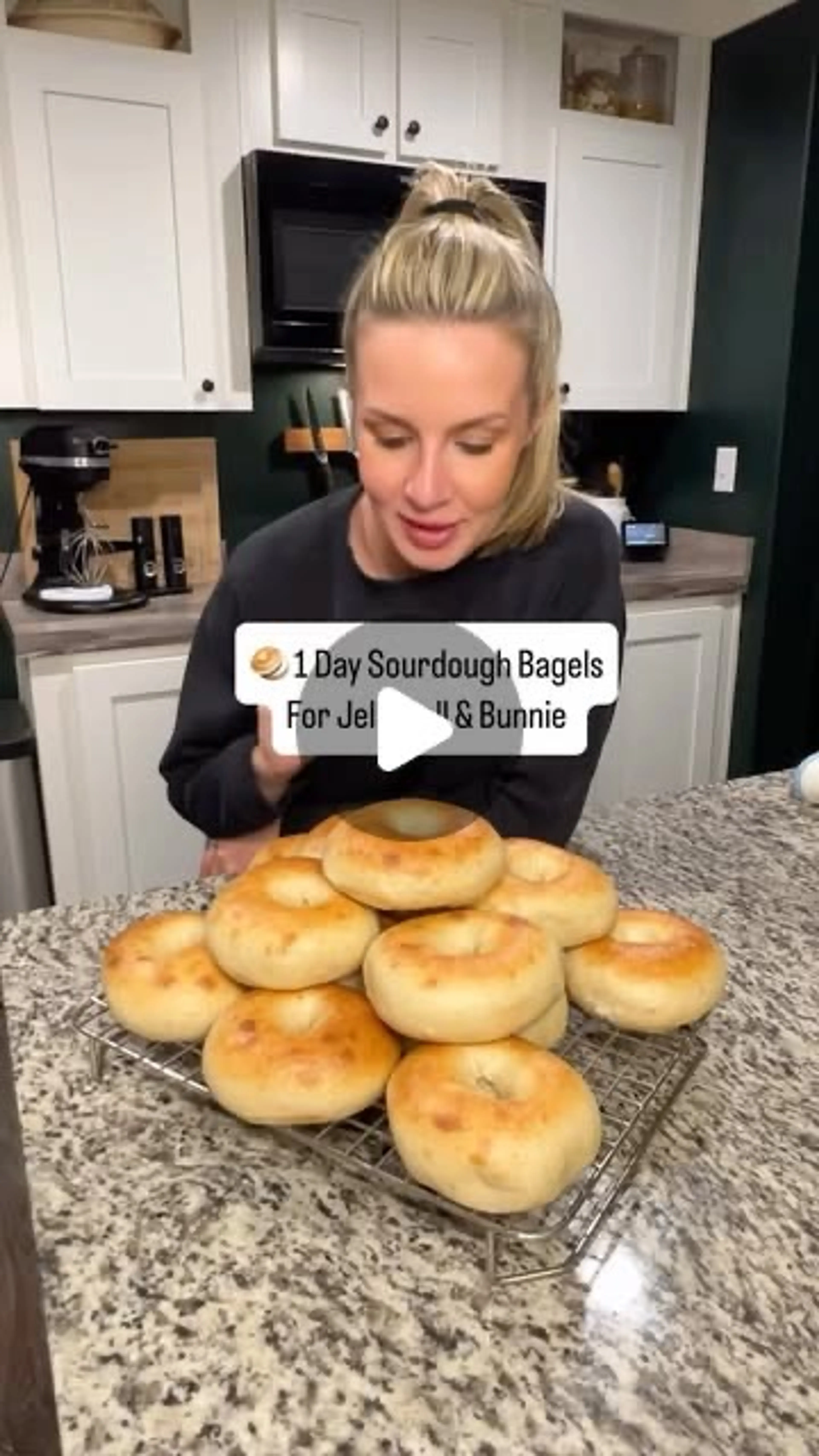 1-Day Sourdough Bagels