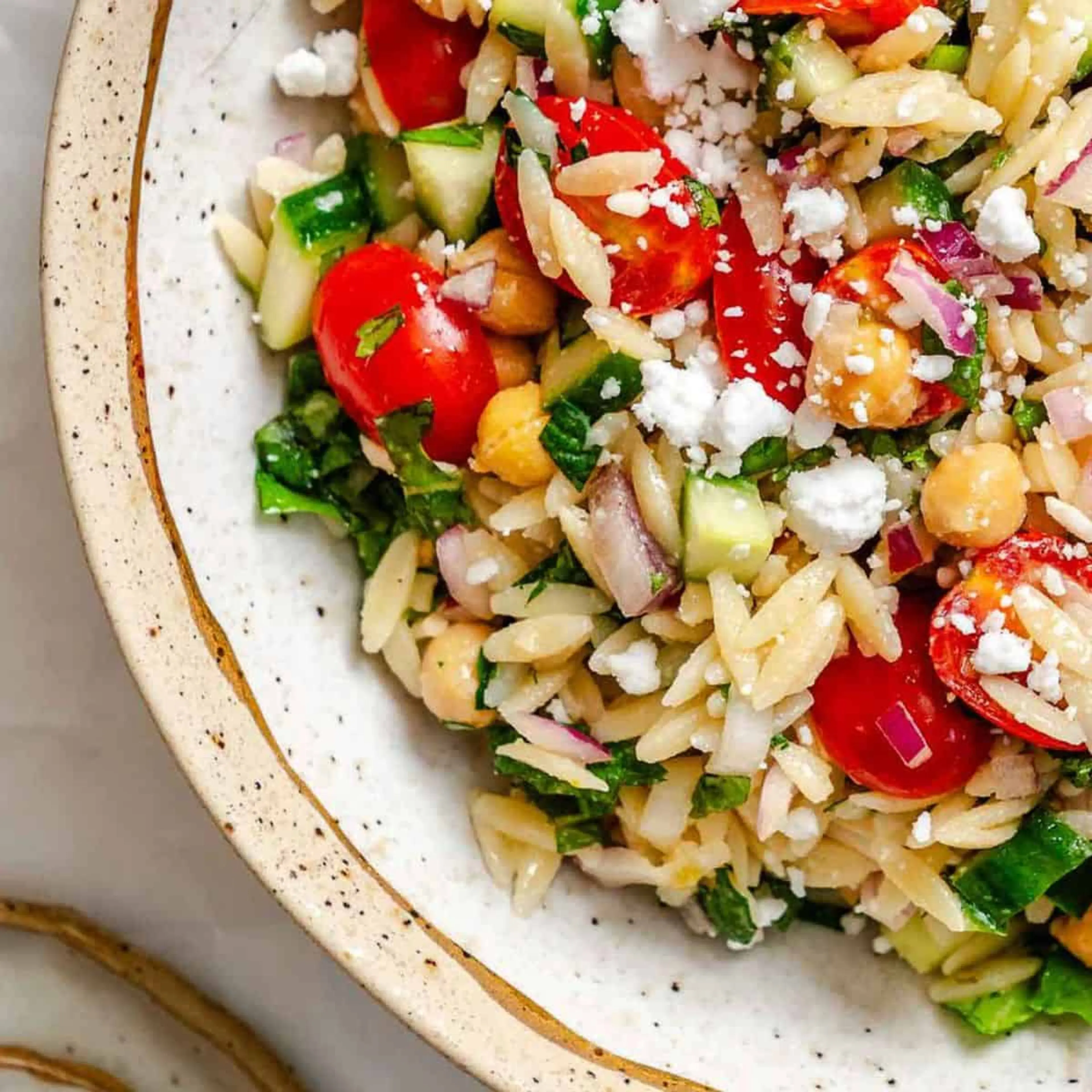 Summer Orzo Pasta Salad