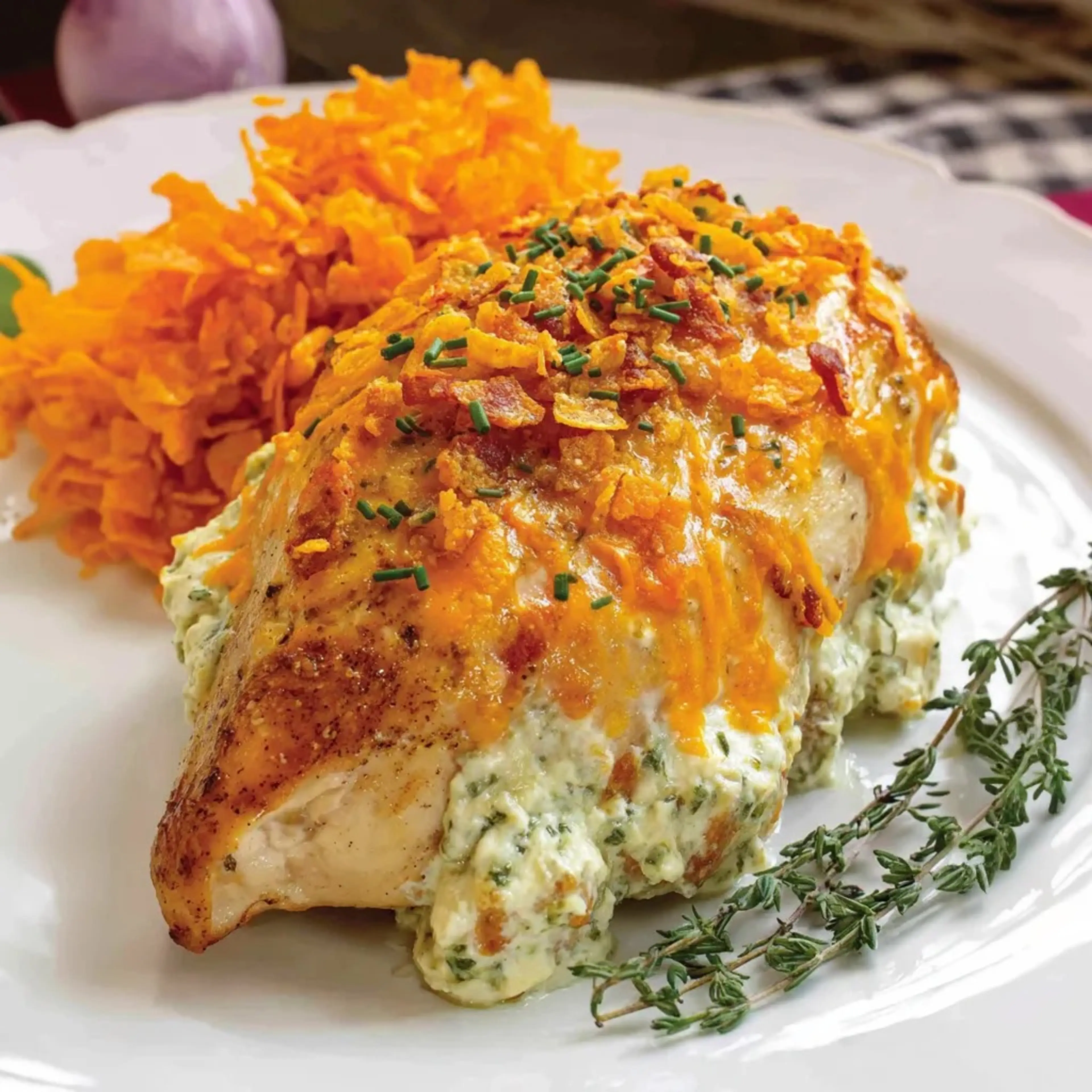 Cream Cheese Bacon Doritos Chicken