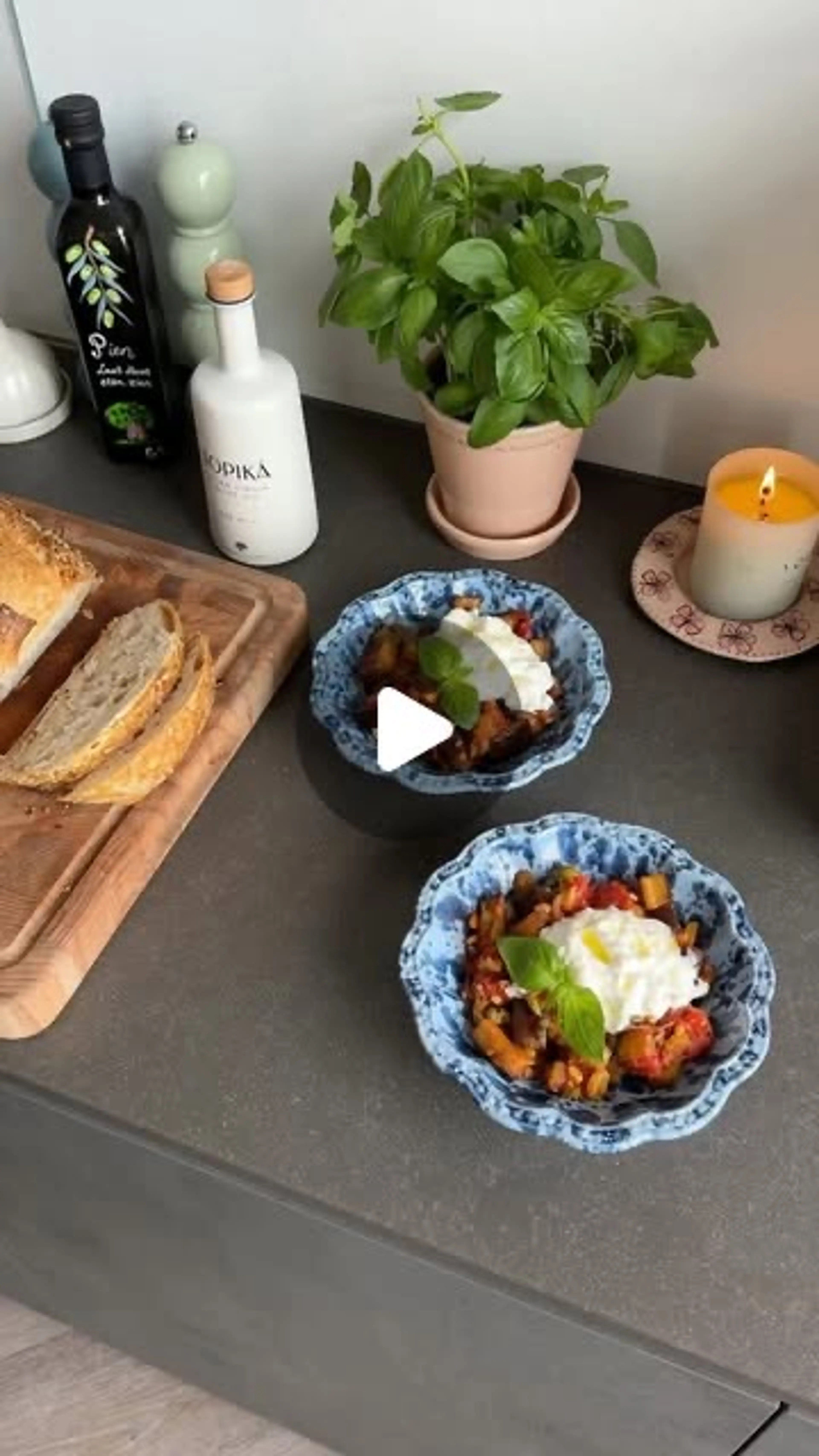 Caponata” Met Stracciatella