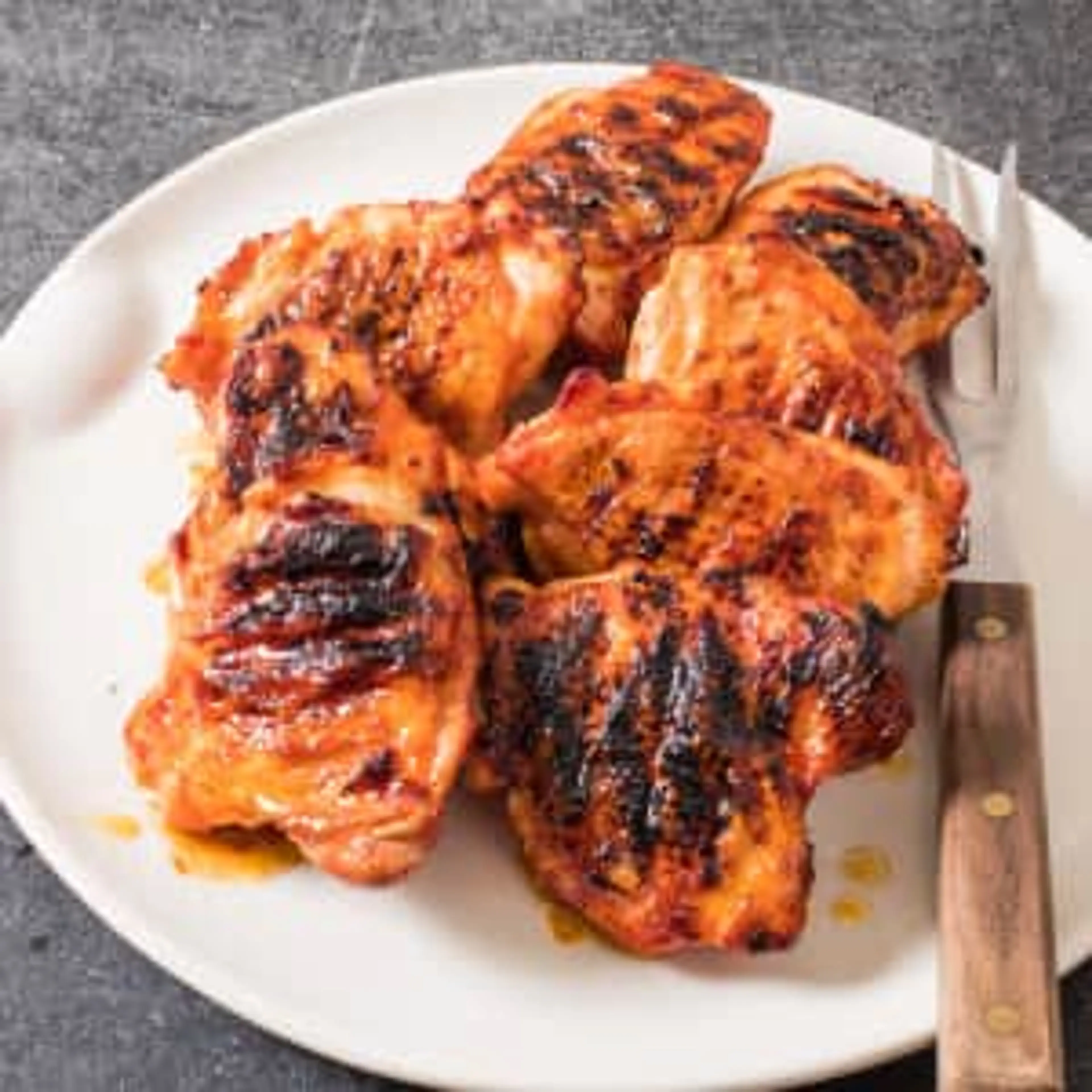 Best Grilled Chicken Thighs with Gochujang