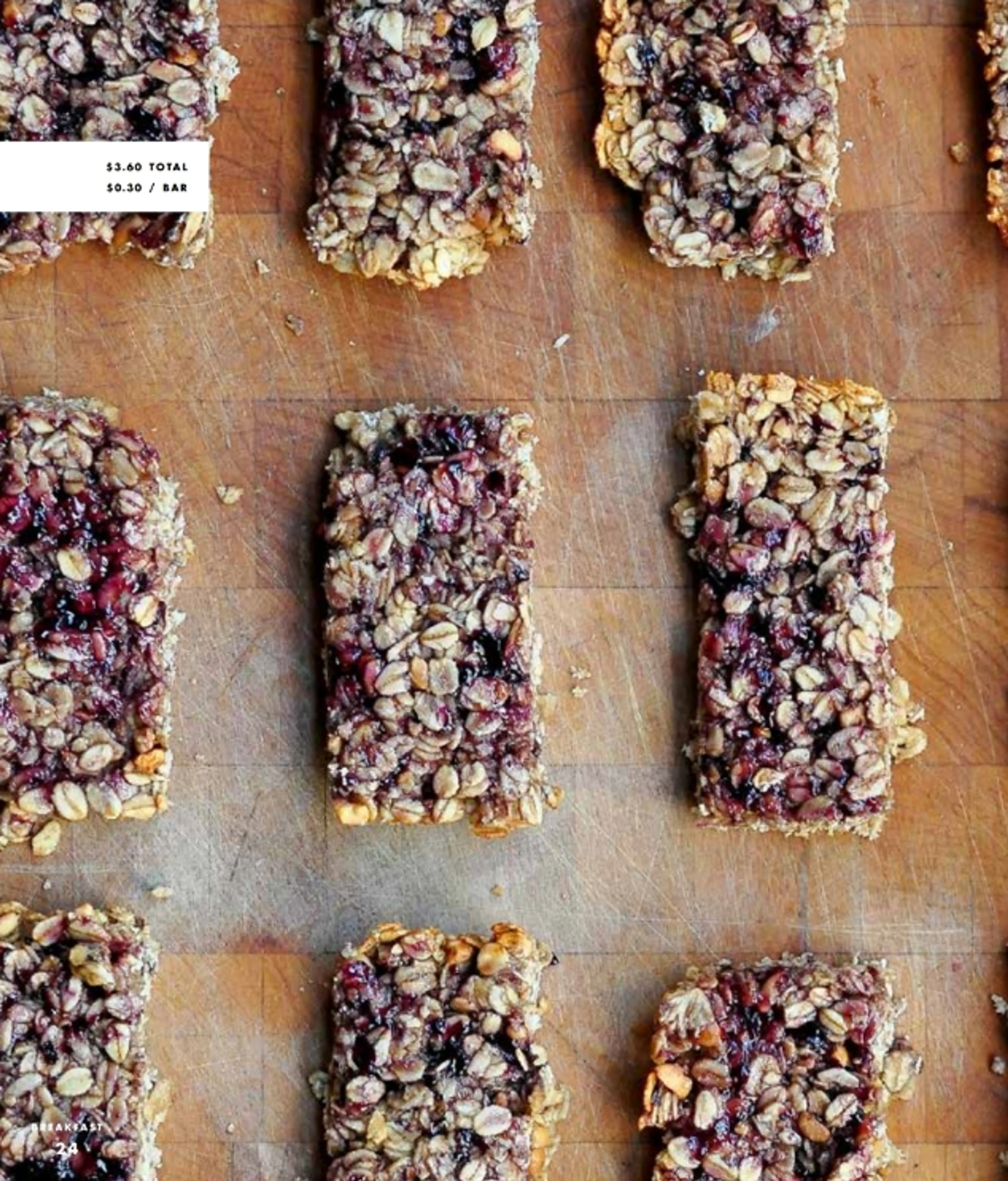 Peanut Butter and Jelly Granola Bars