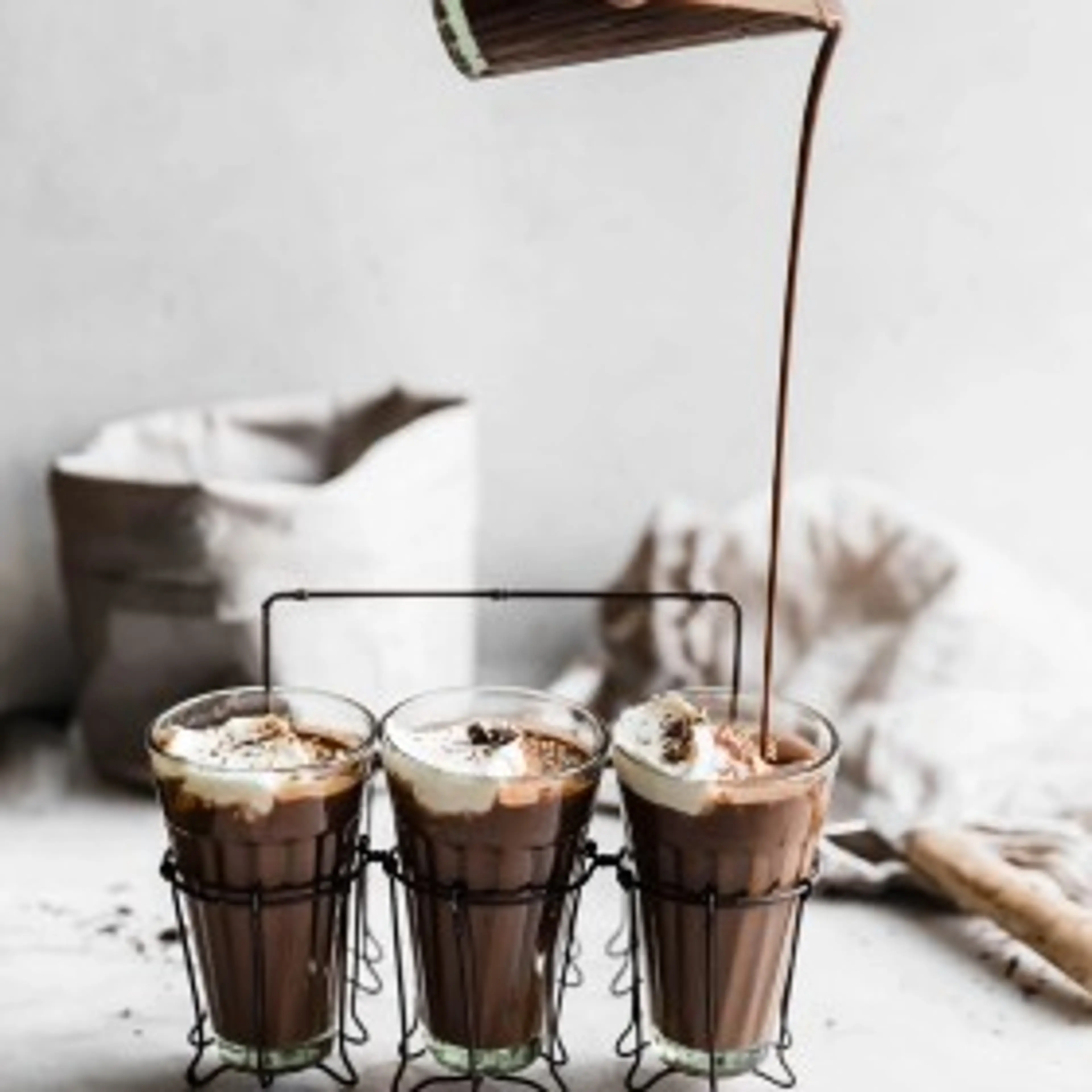 Liquid Gold Tahini Hot Chocolate