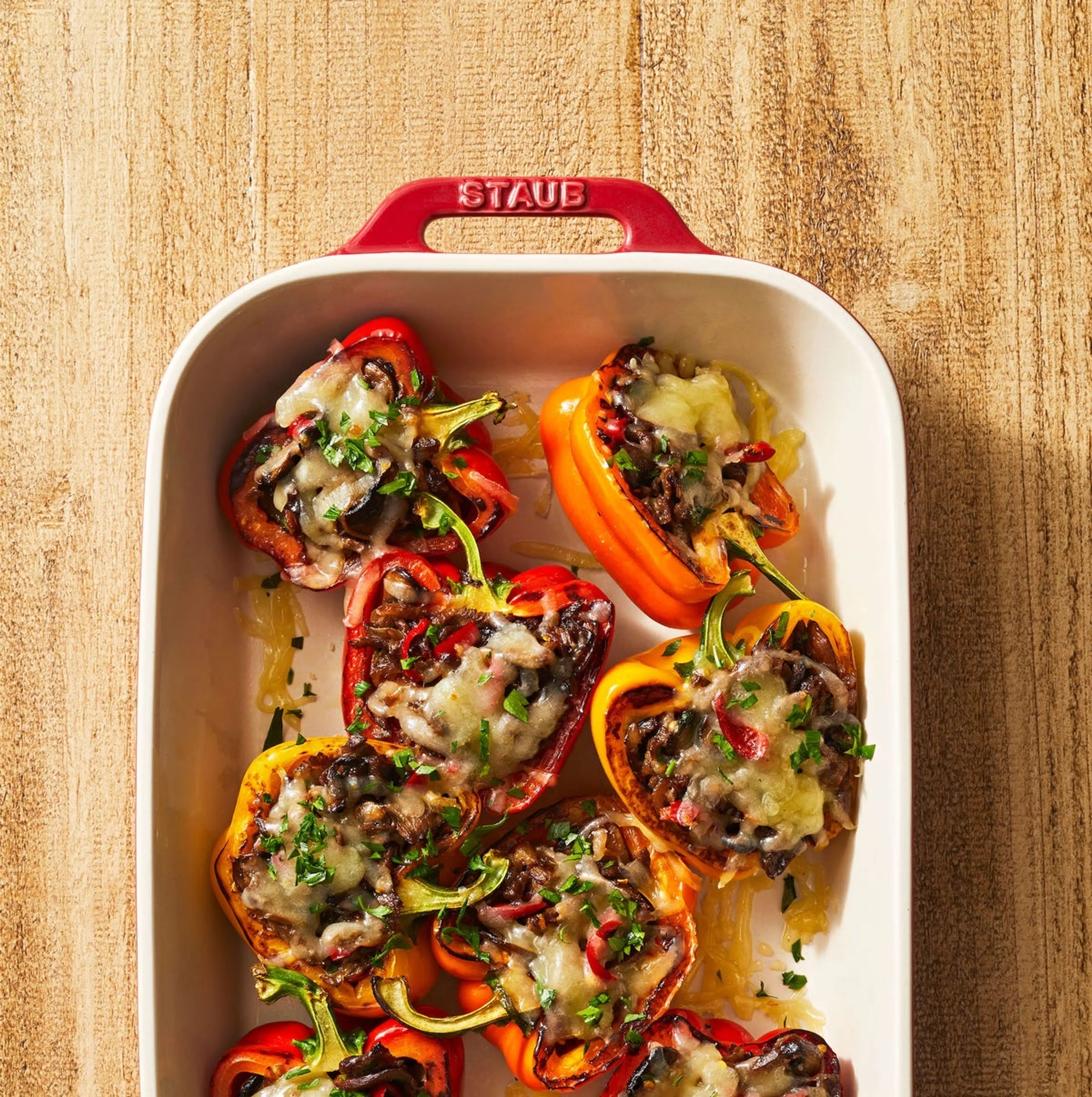 Philly Cheesesteak Stuffed Peppers