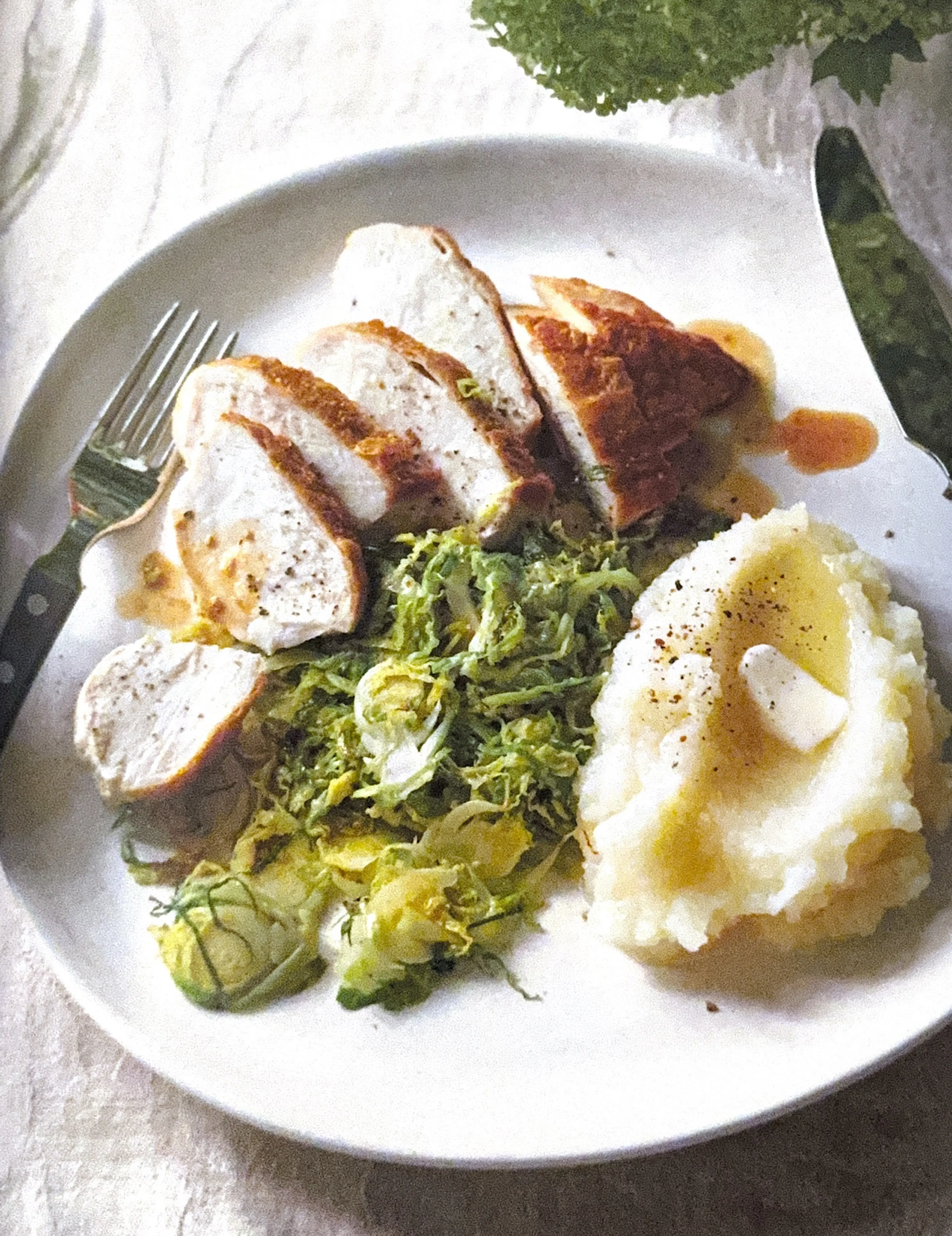 parsnip purée