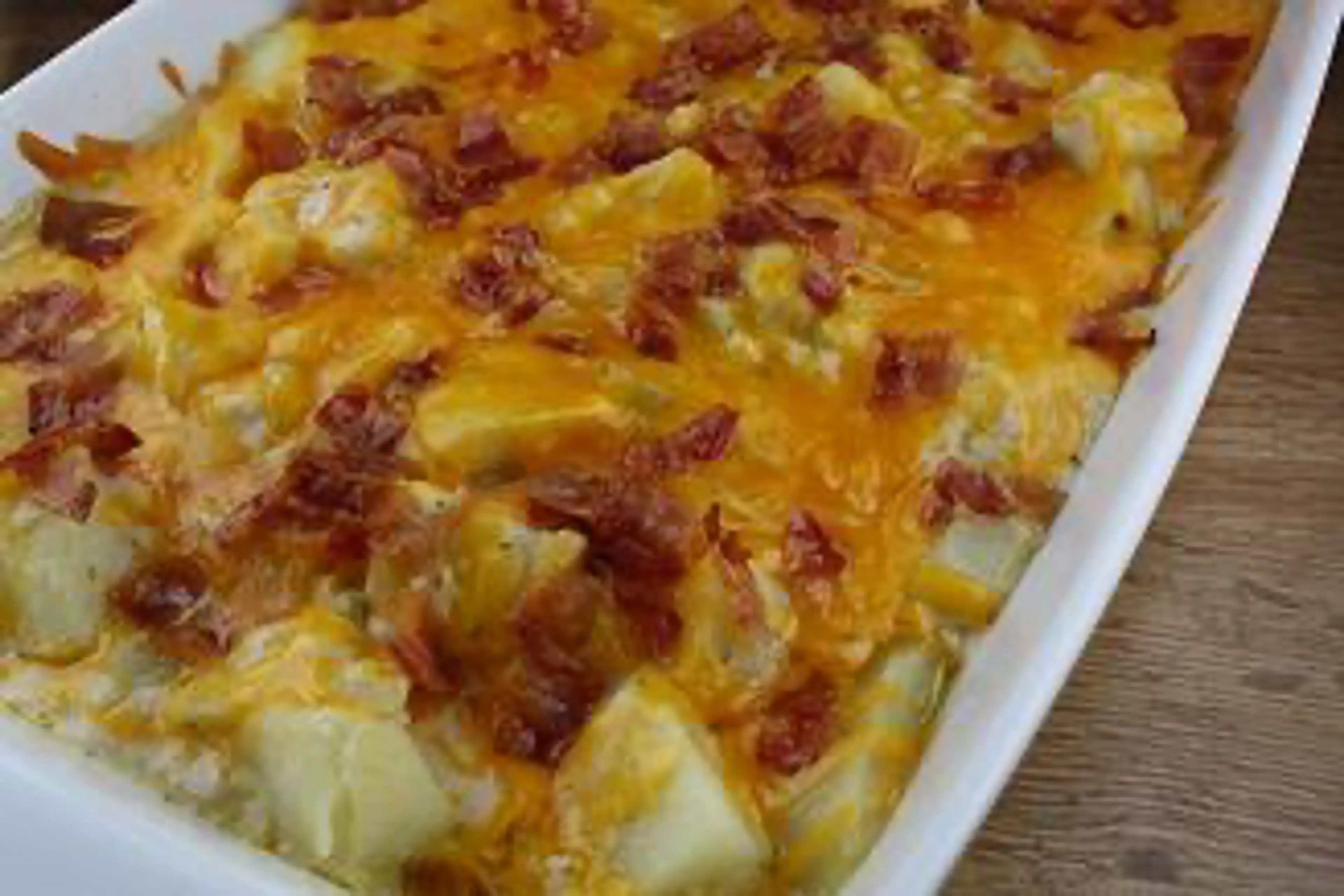 Cheesy bacon, ranch potatoes