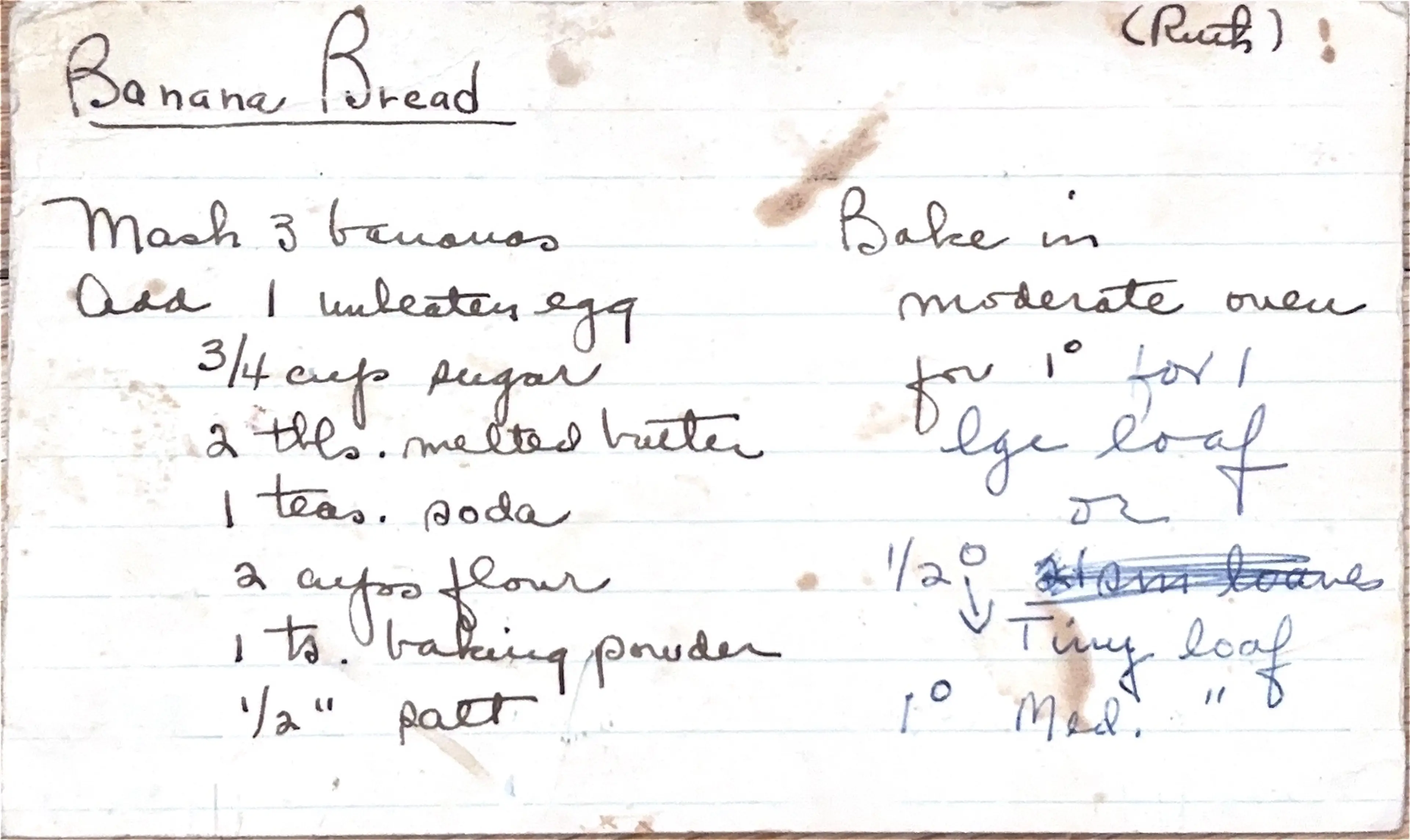 Banana Bread