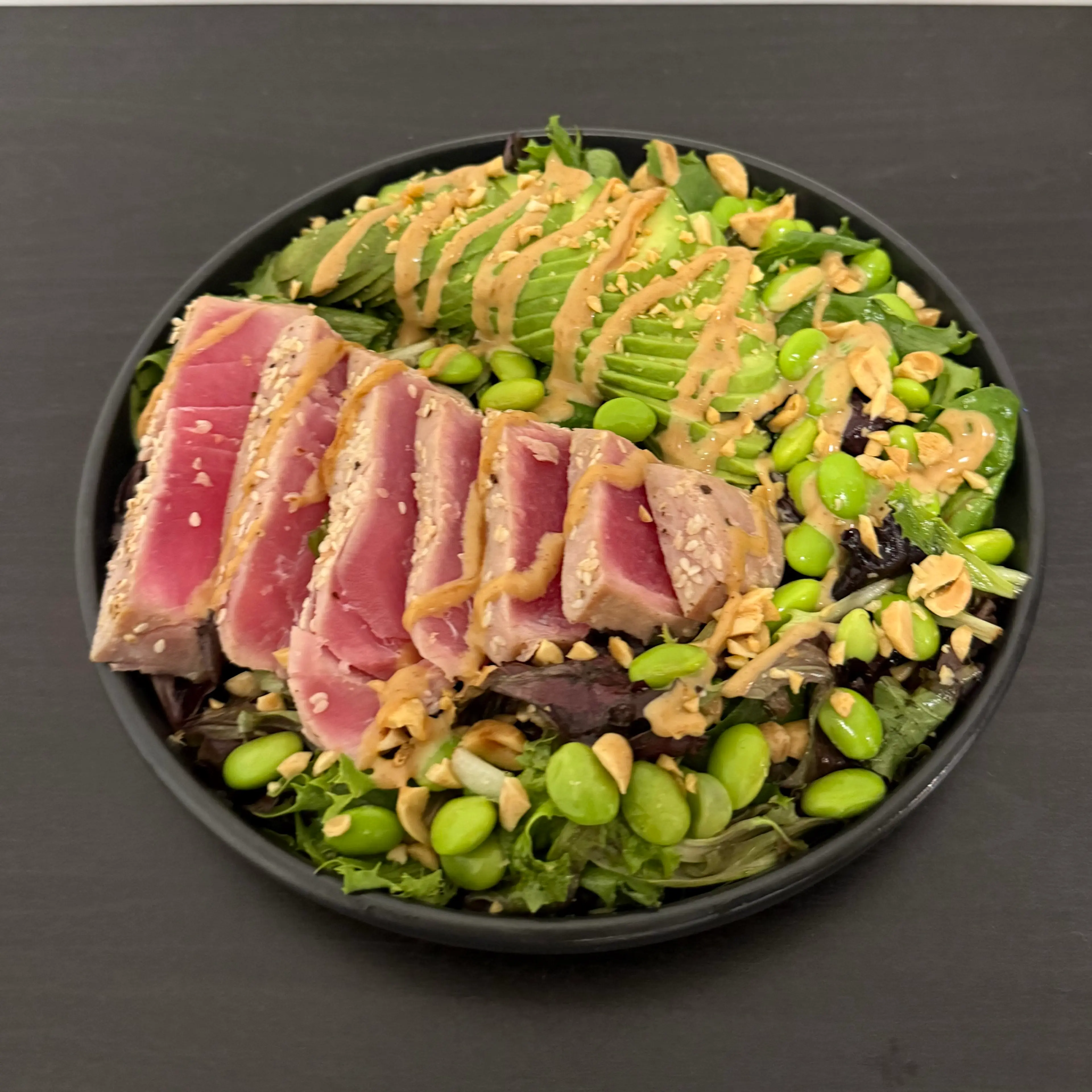 Sesame Crusted Tuna Salad