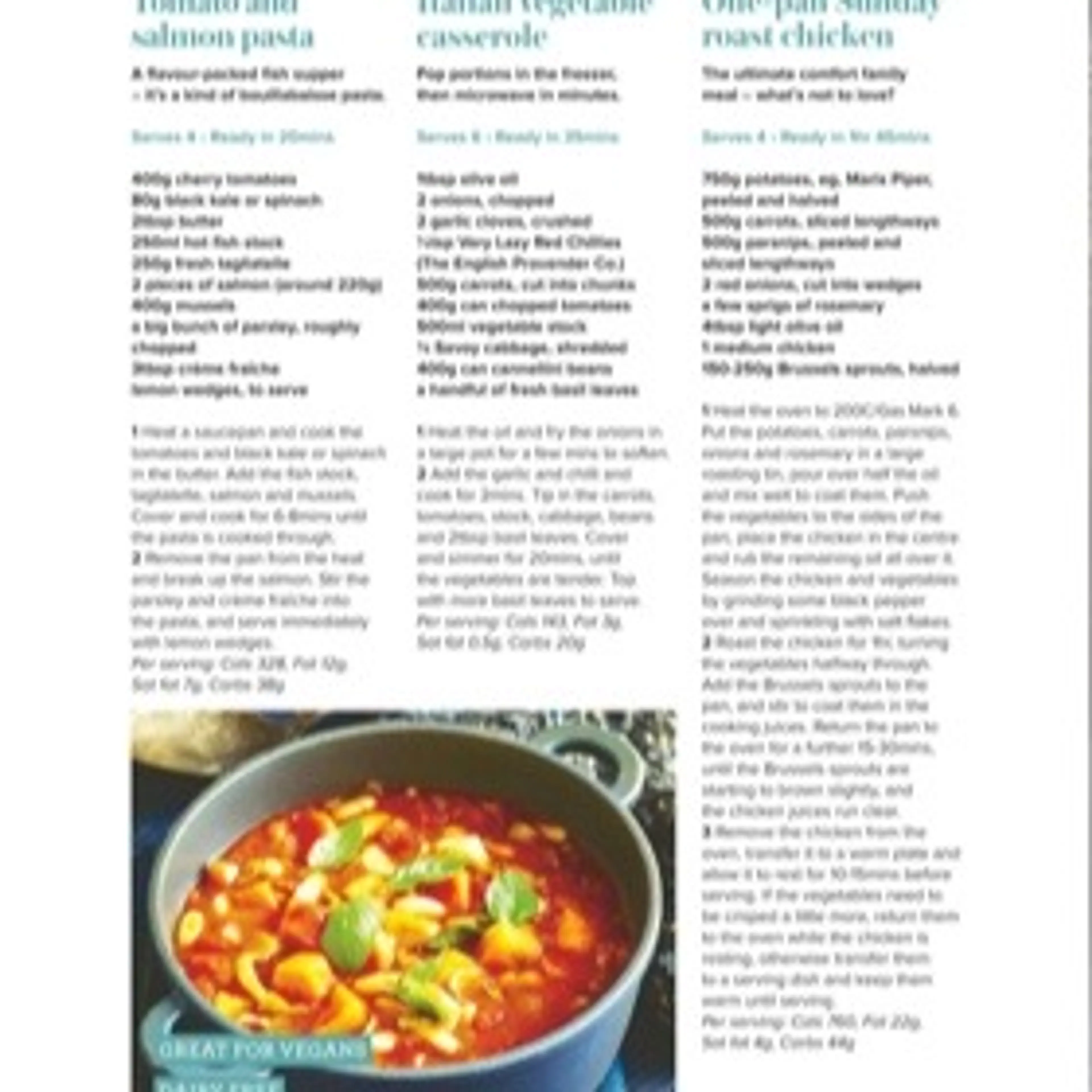 Italian vegetable casserole
