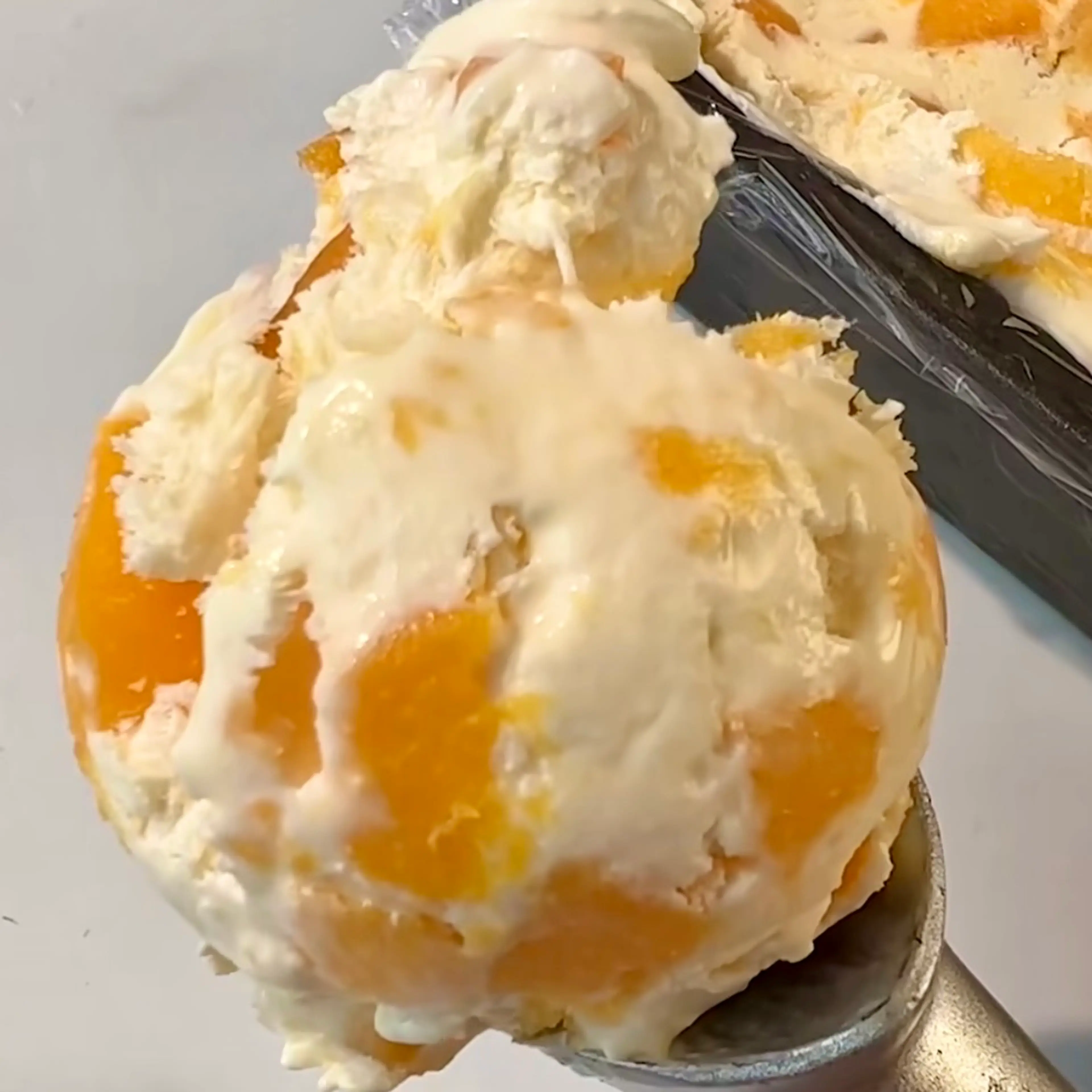 Love at First Peach Ice Cream