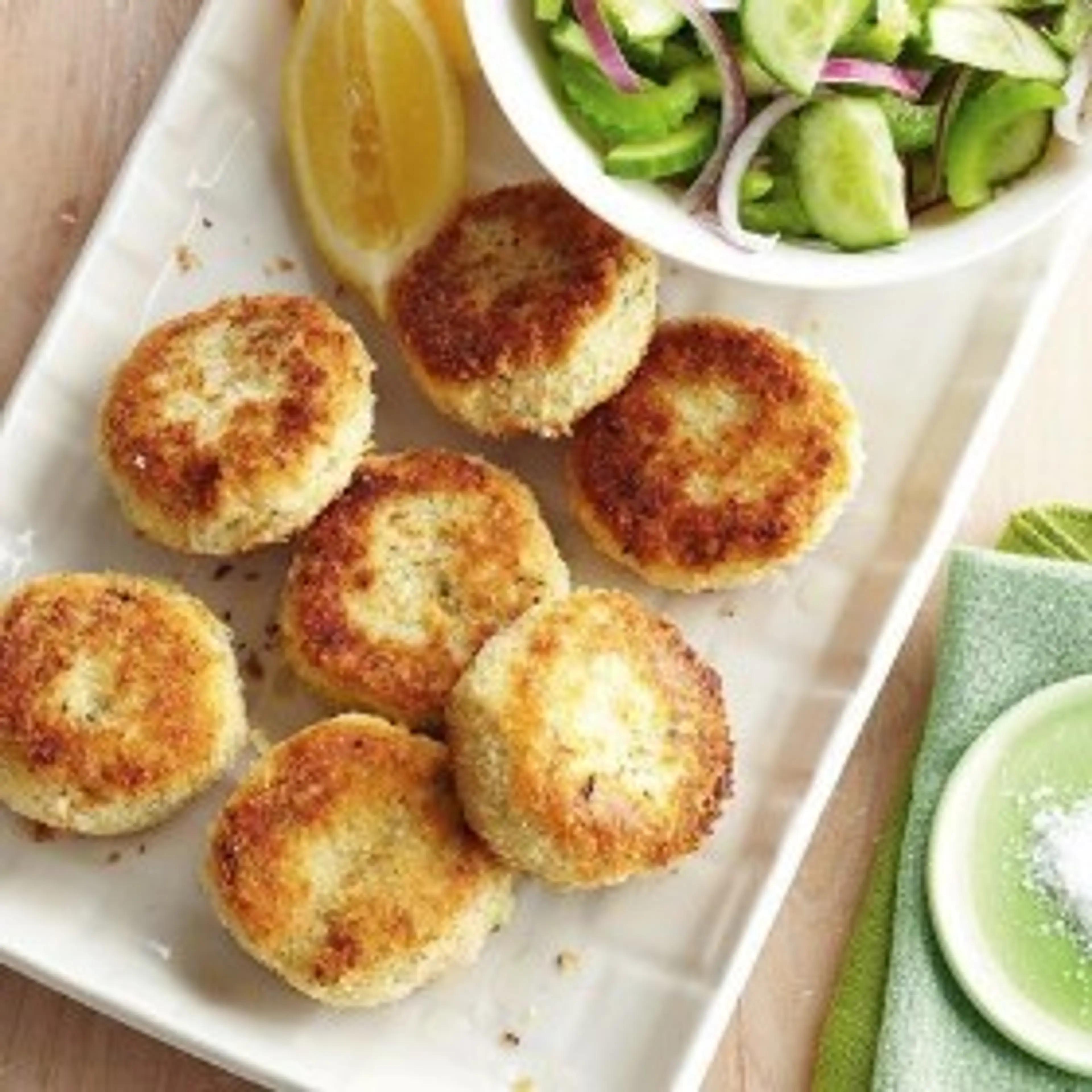 Lemon, Dill and Salmon Patties