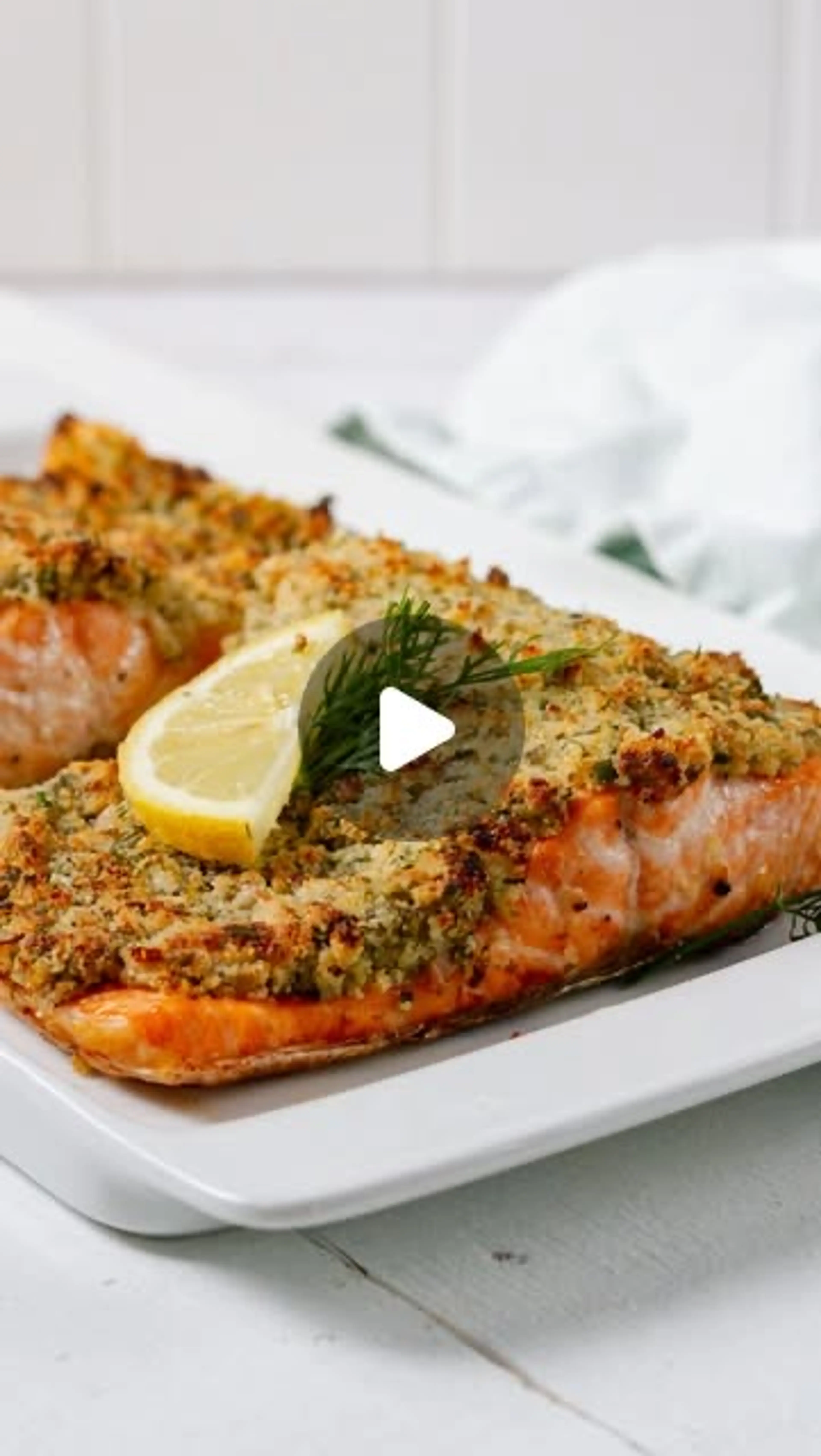 Herb & Caper Crusted Salmon