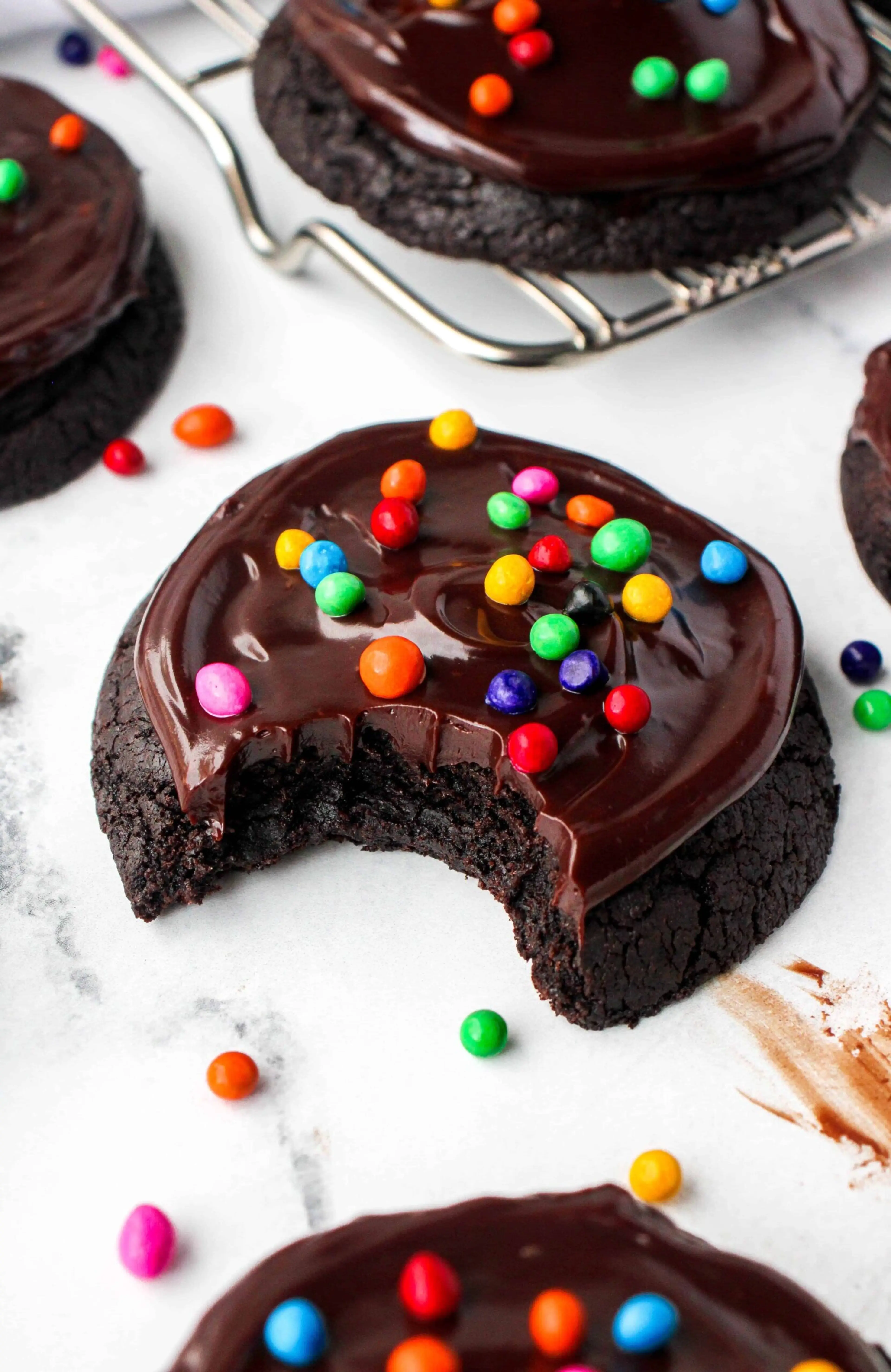 Cosmic Brownie Cookies