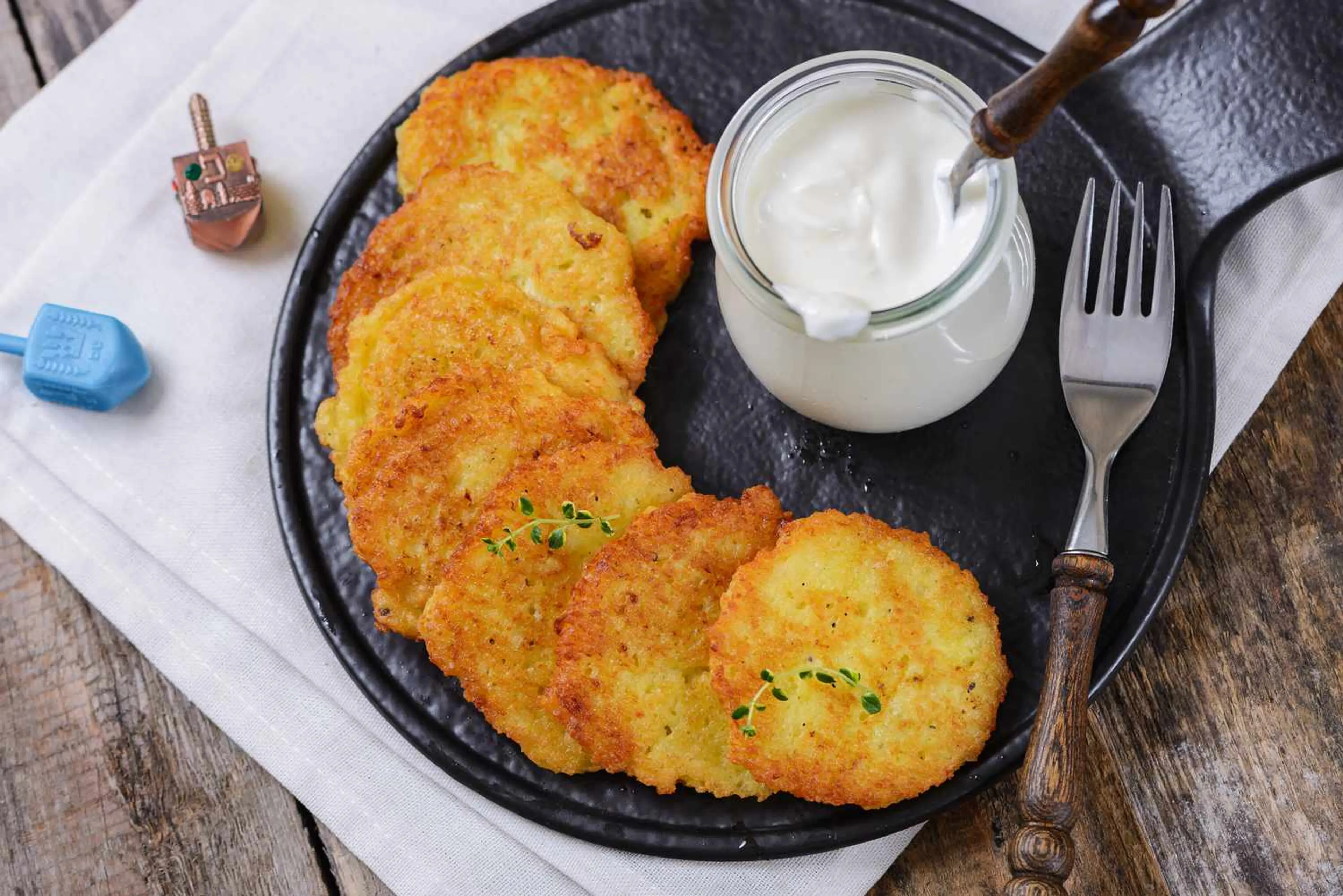 Traditional Hanukkah Potato Latkes