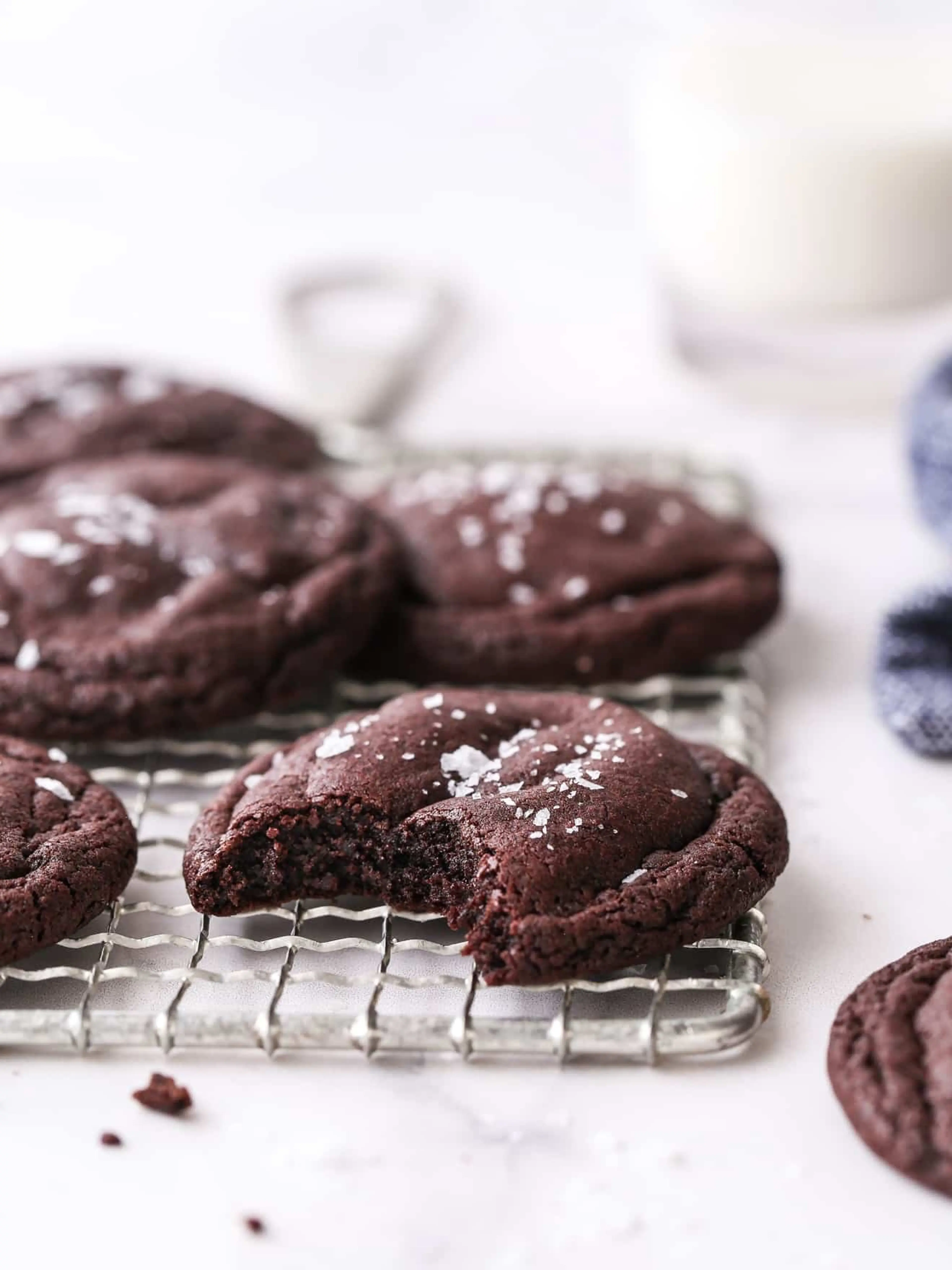 Soft and Chewy Chocolate Cookies