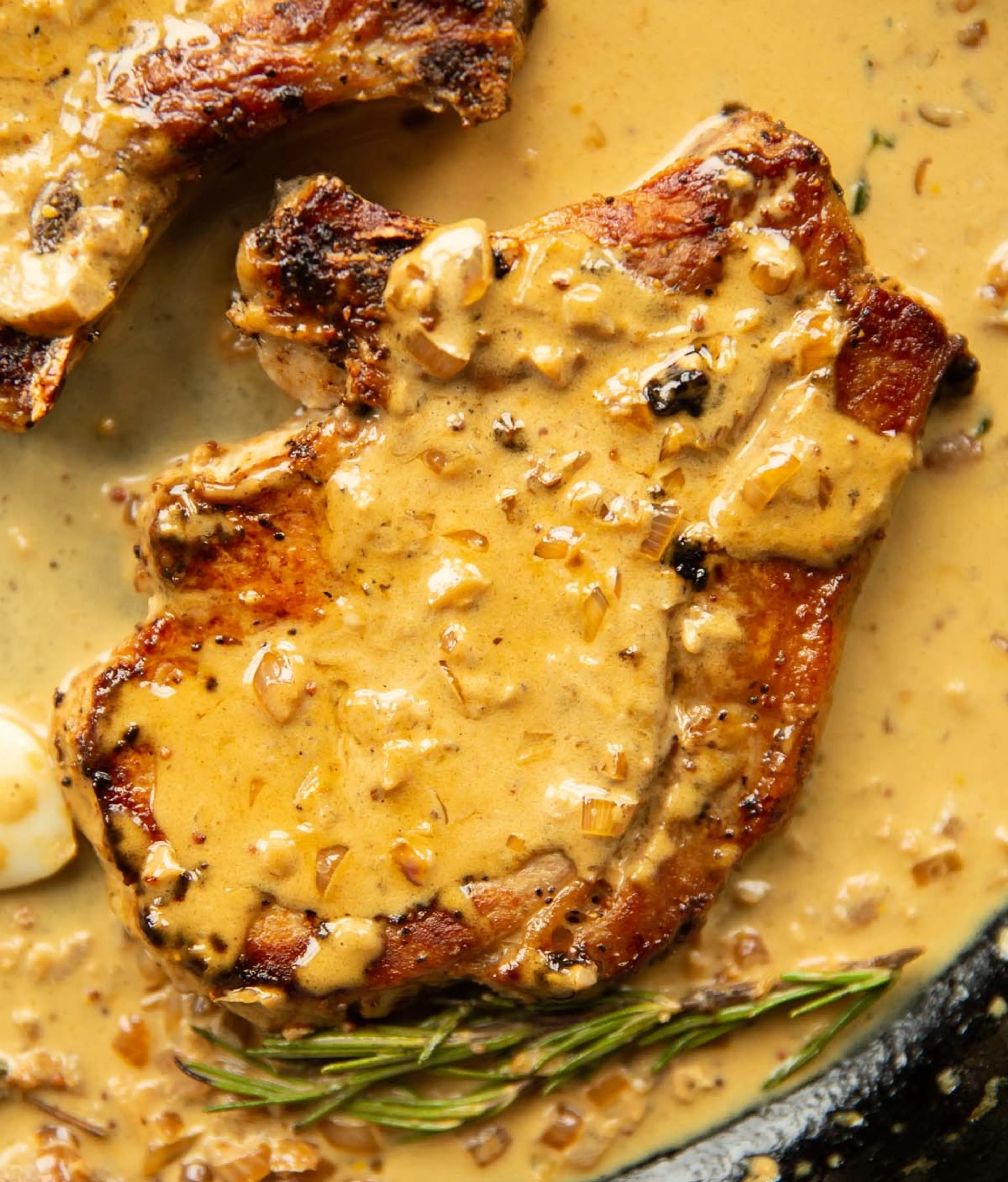 Garlic Sauce for Pork Chops