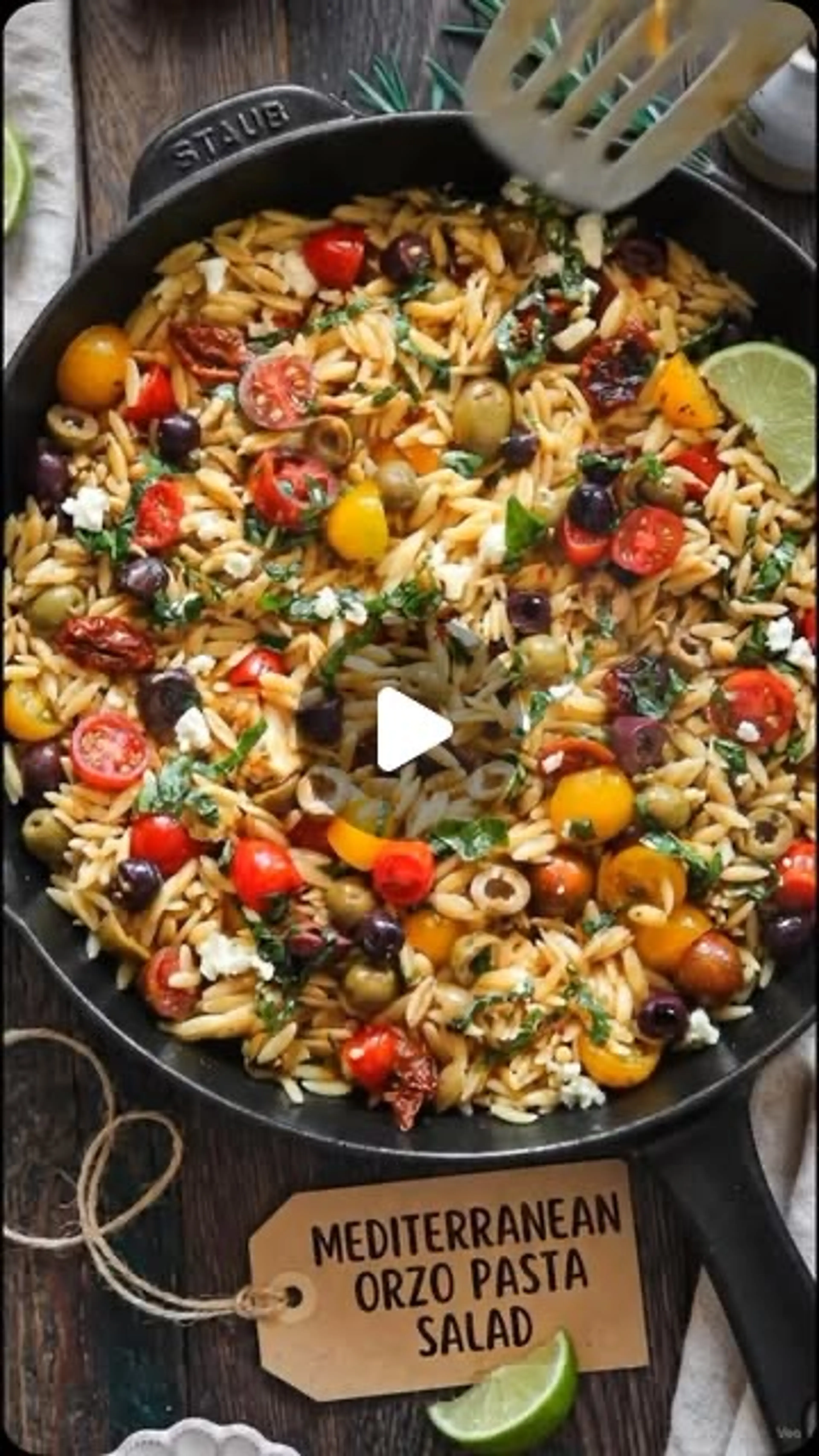 Mediterranean Orzo Pasta