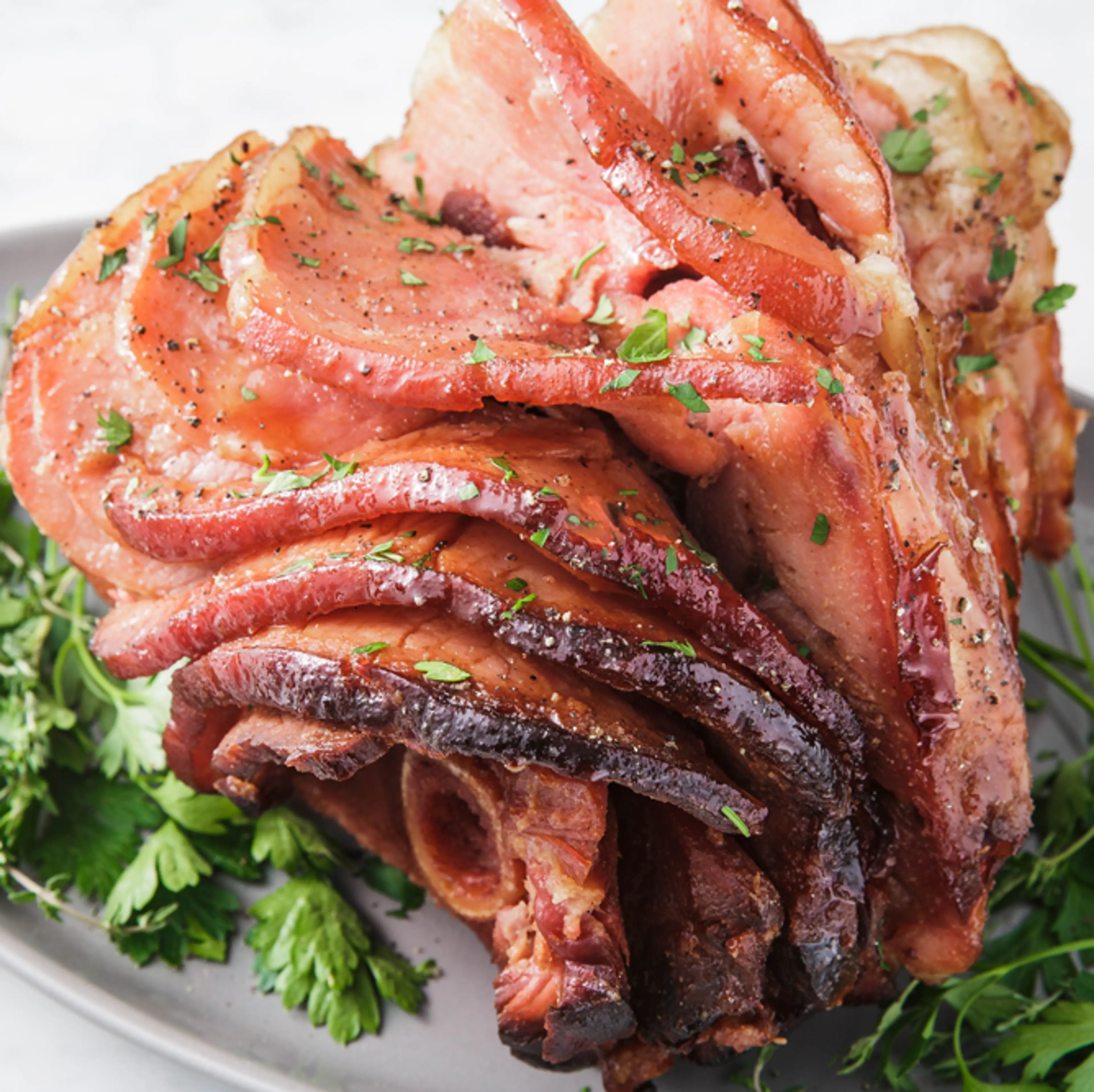 Crock-Pot Brown Sugar Glazed Ham