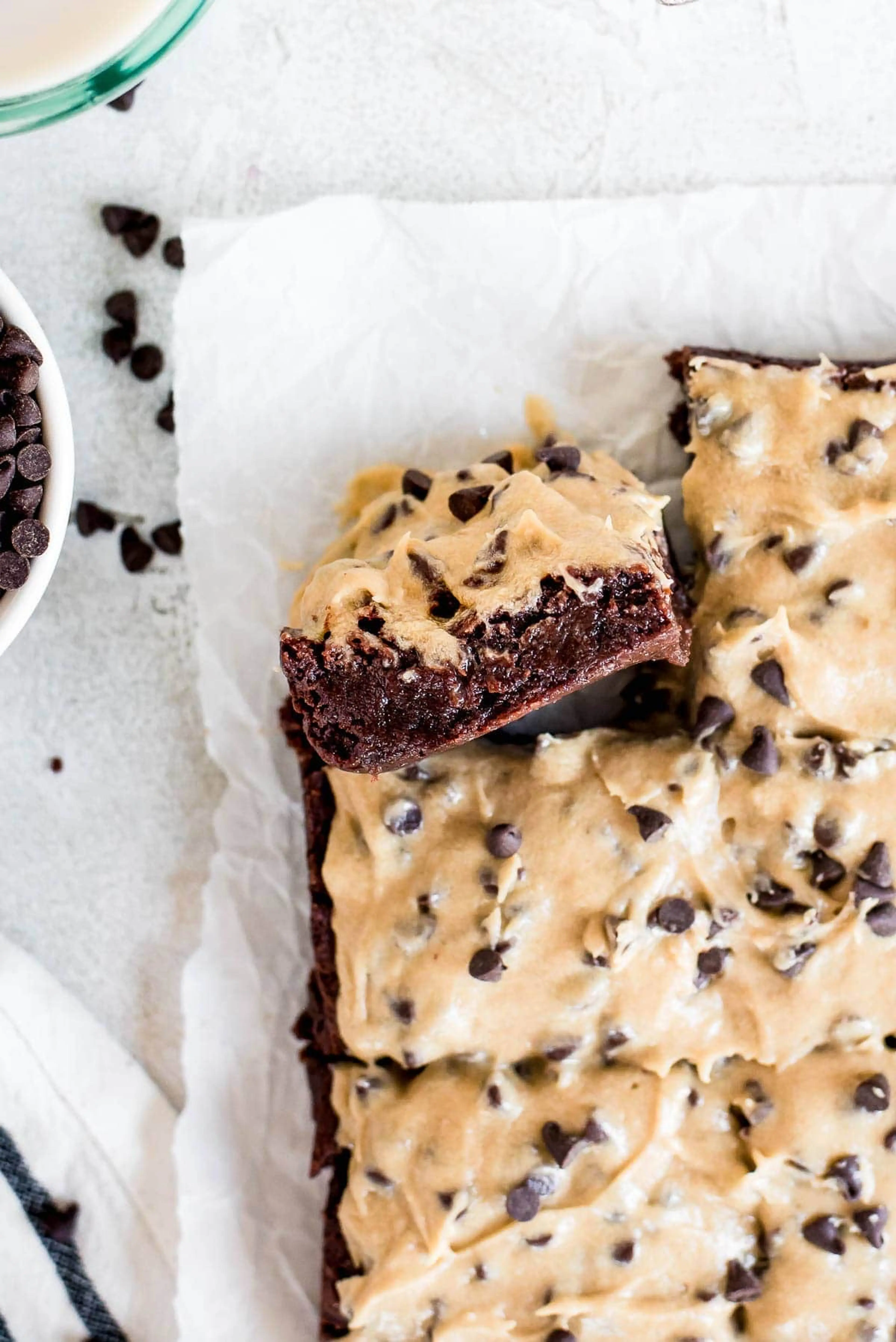 Cookie Dough Brownies