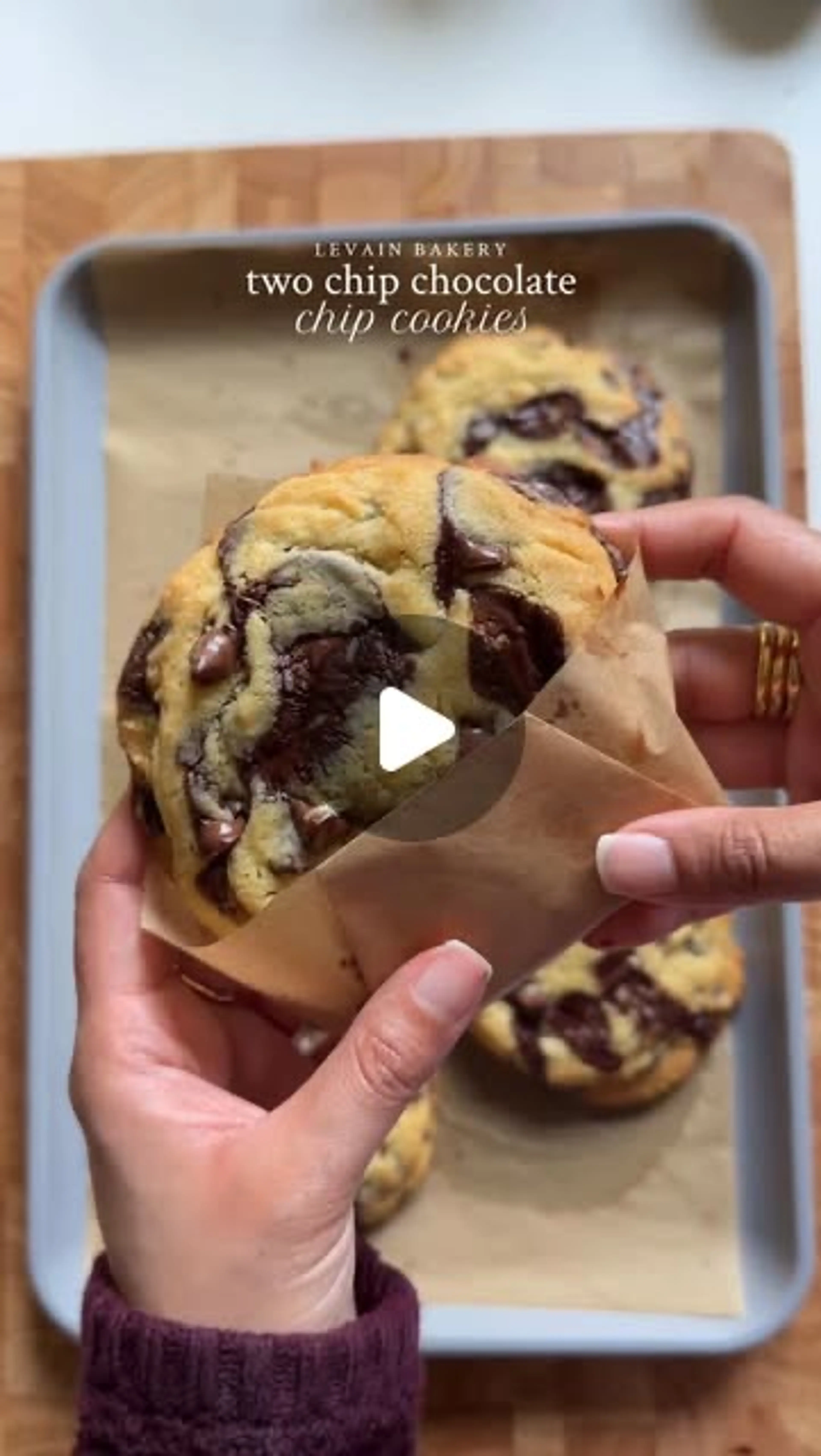 Two Chip Chocolate Chip Cookies