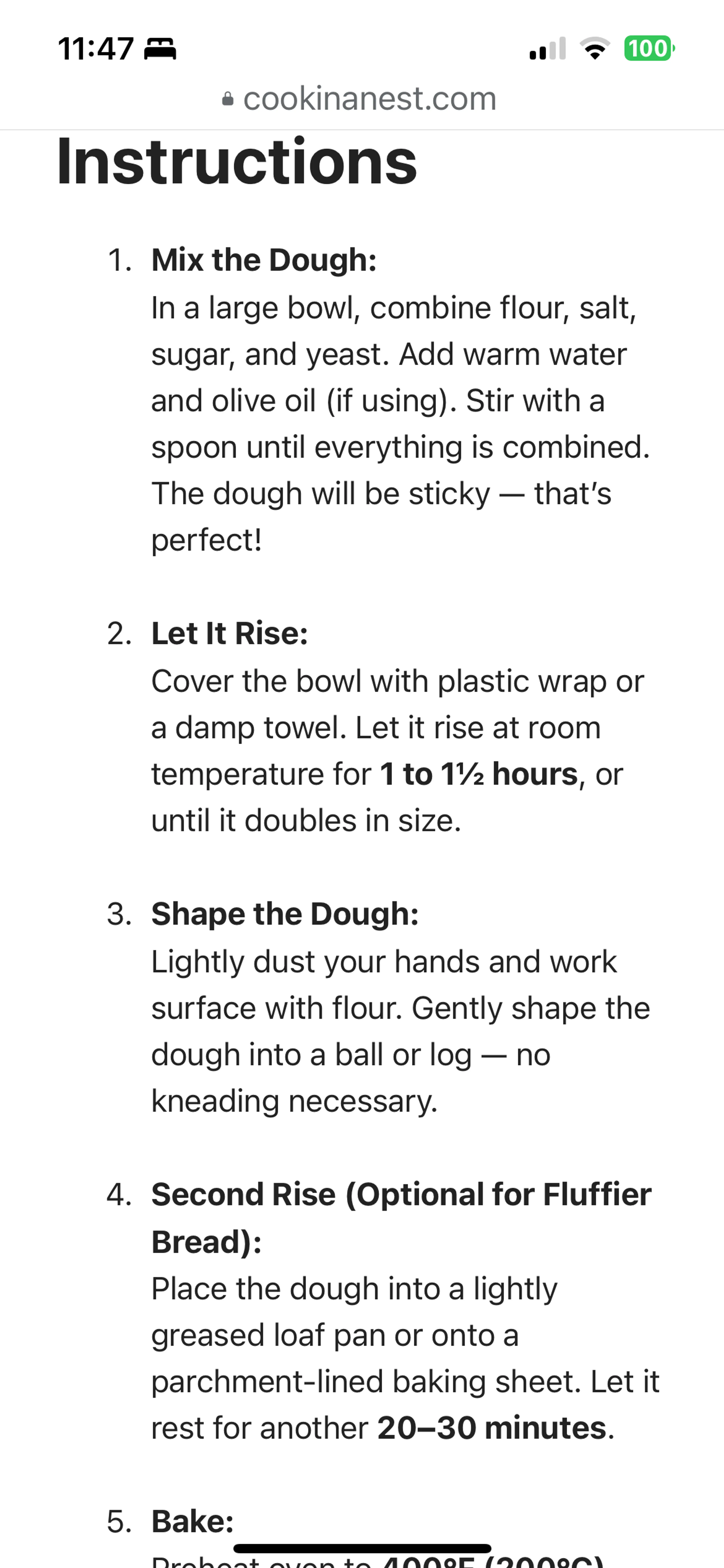 Easiest & Cheapest Bread Recipe