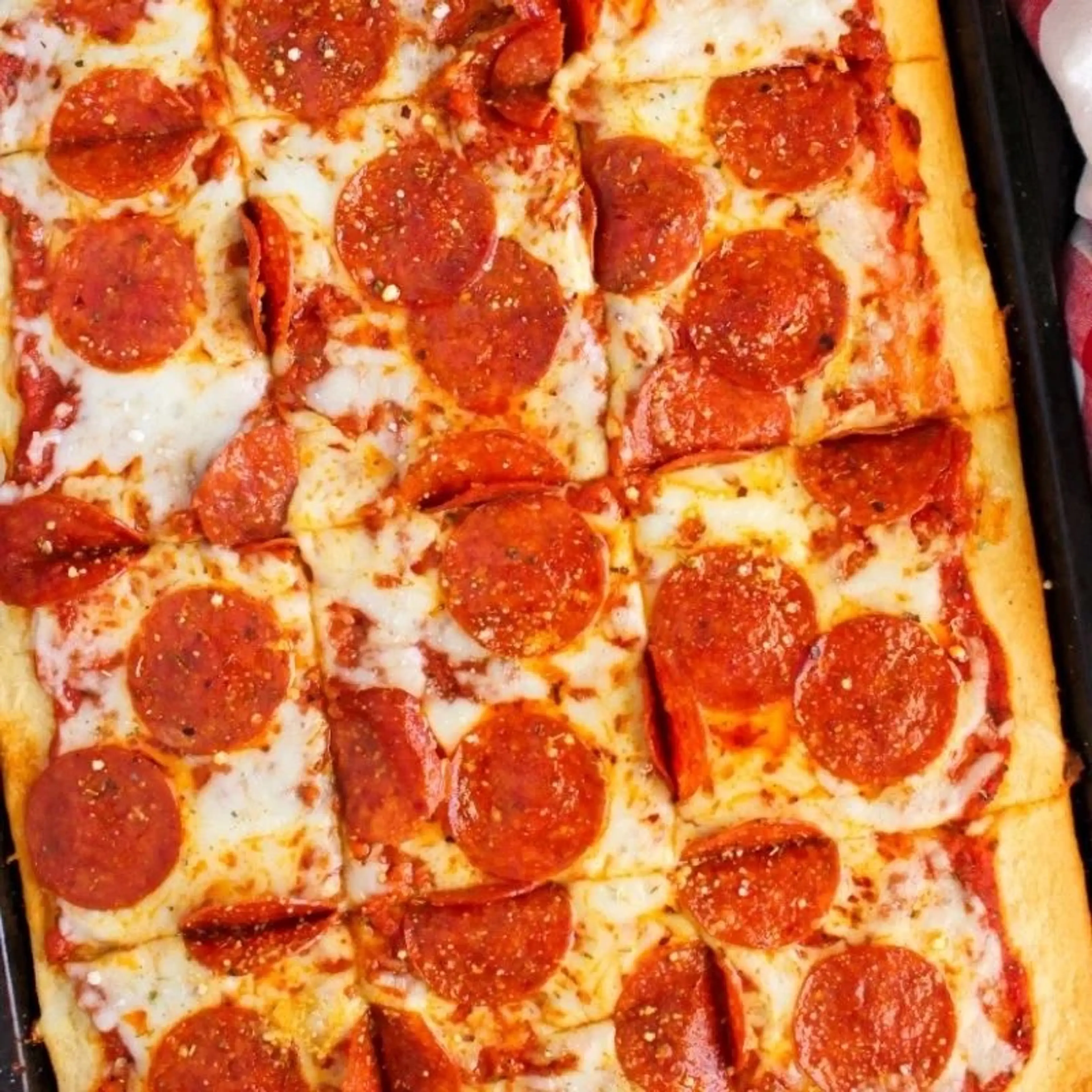 Crescent roll pizza