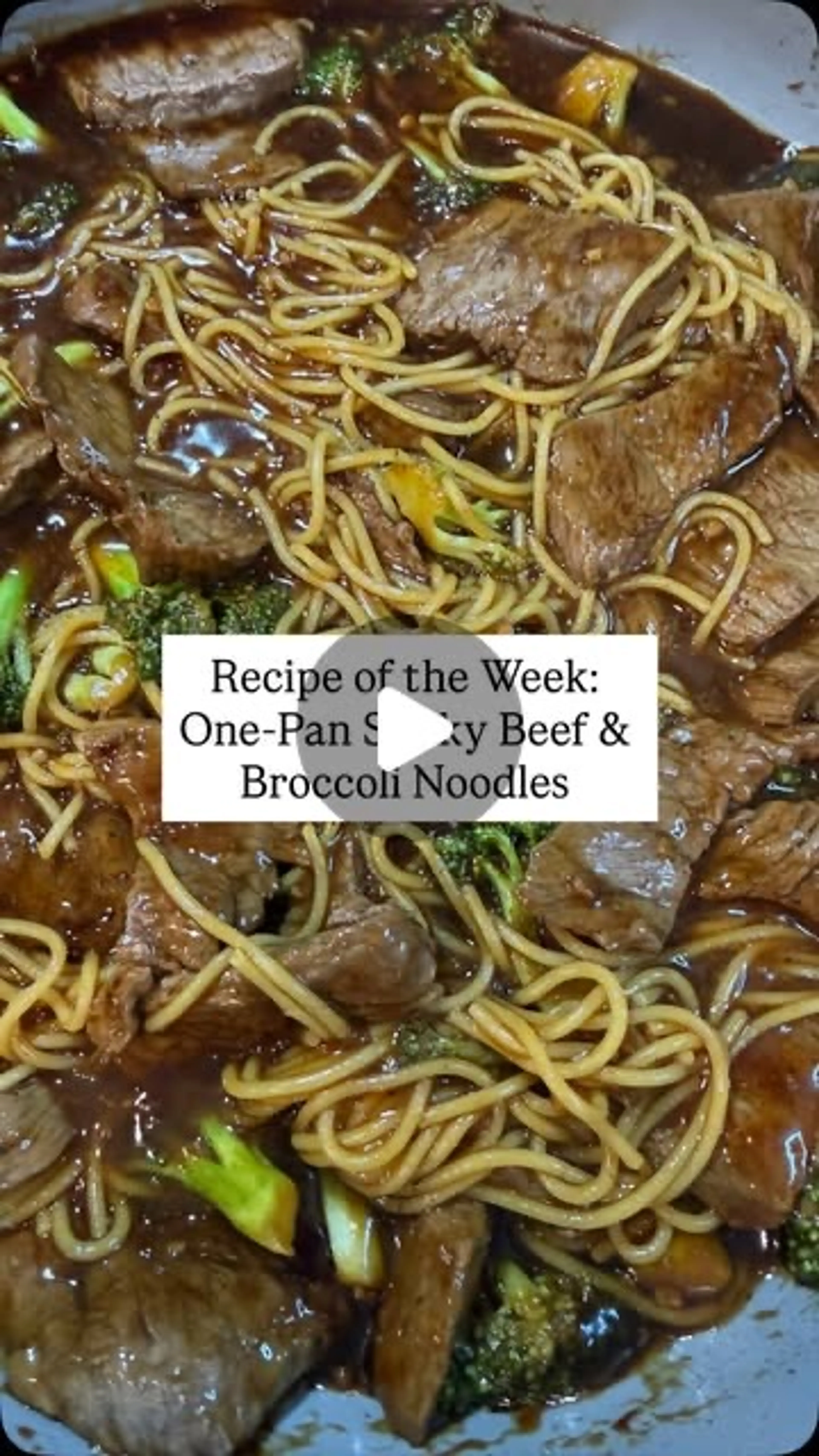 One-pan Sticky Beef & Broccoli