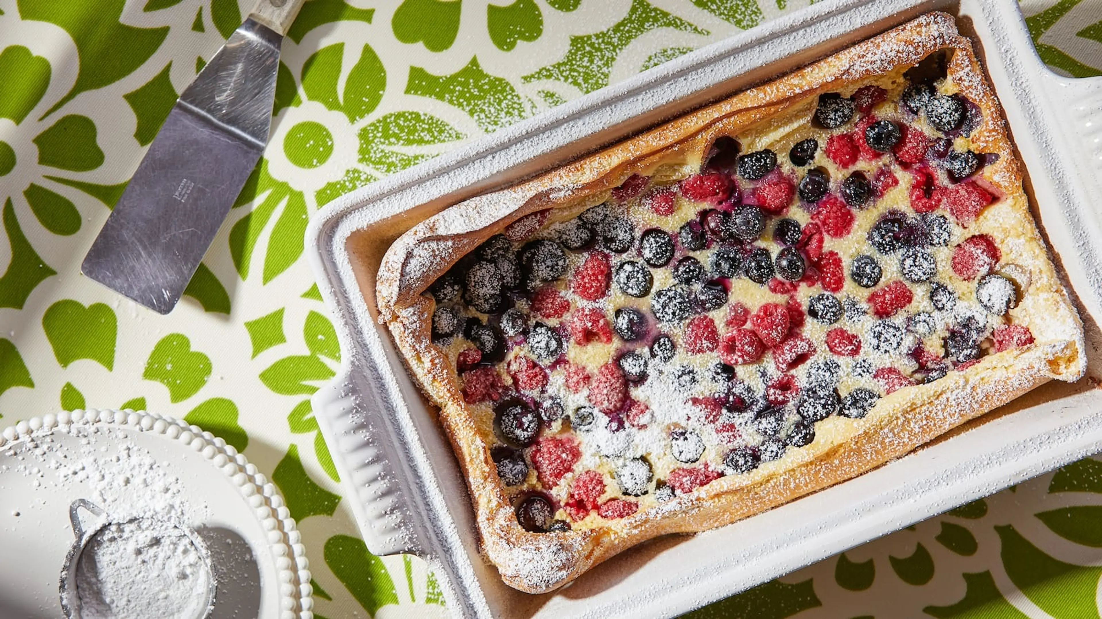Giant Dutch Baby With Fruit