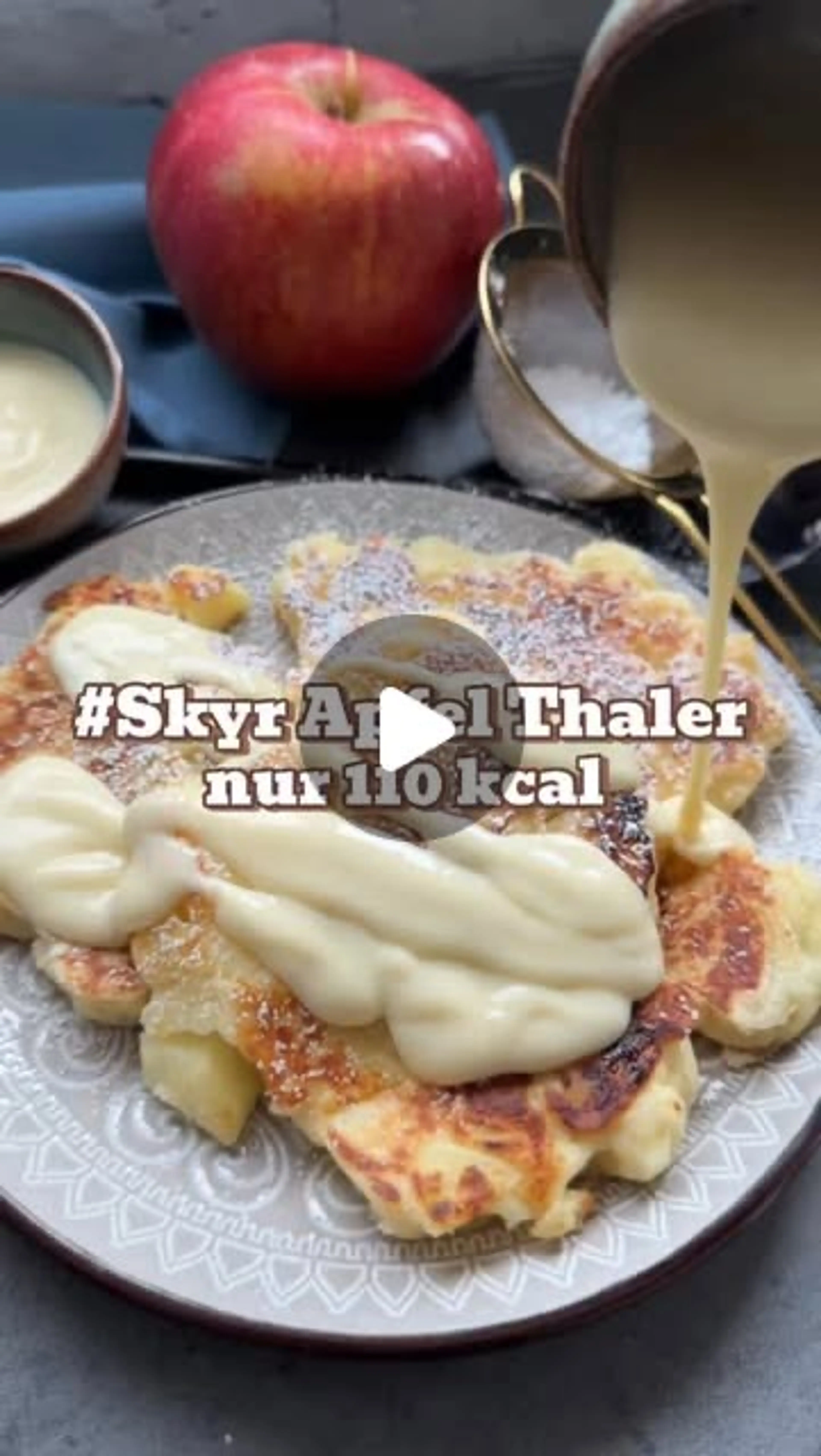 Apfel Skyr Thaler