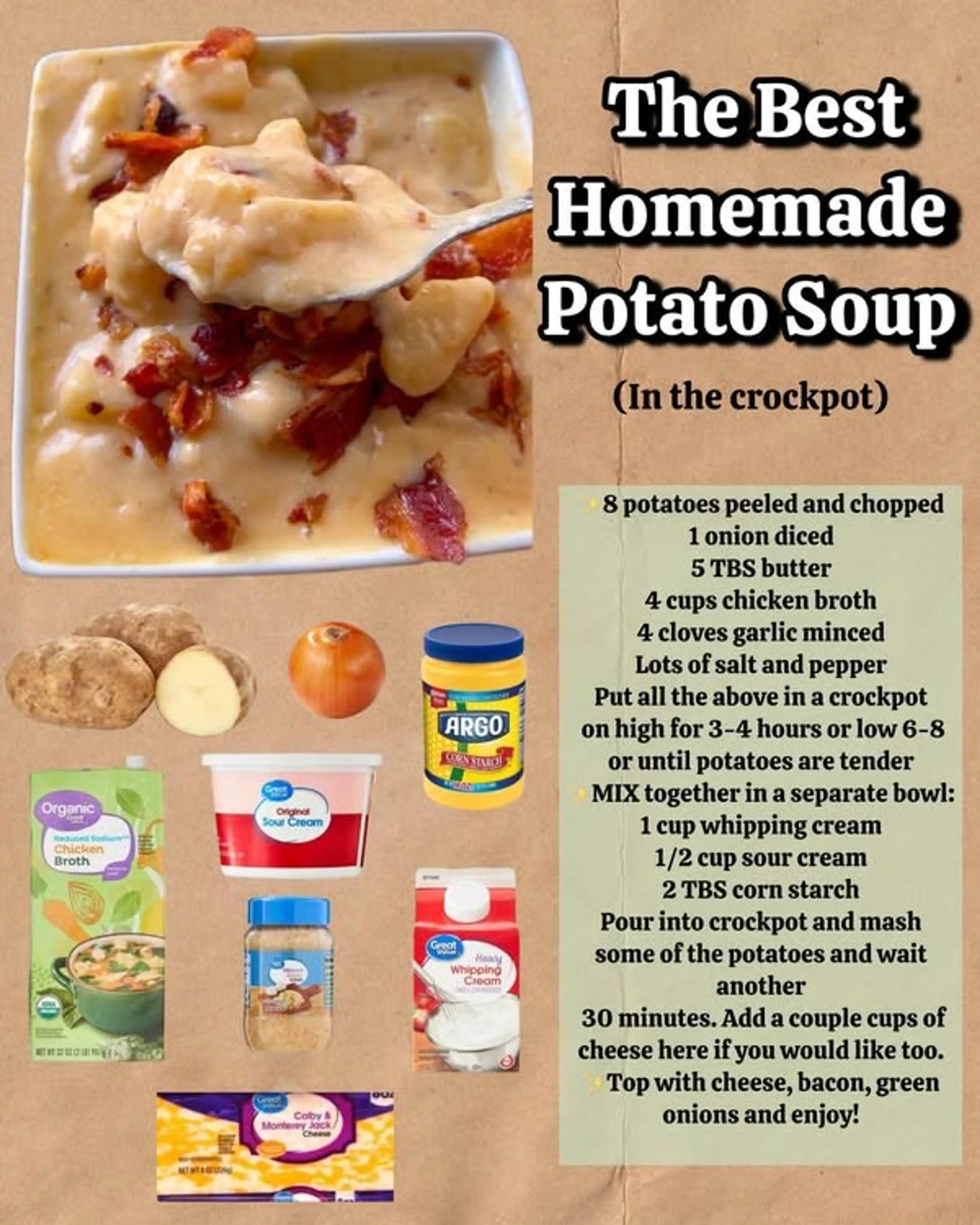 Crockpot Potato Soup