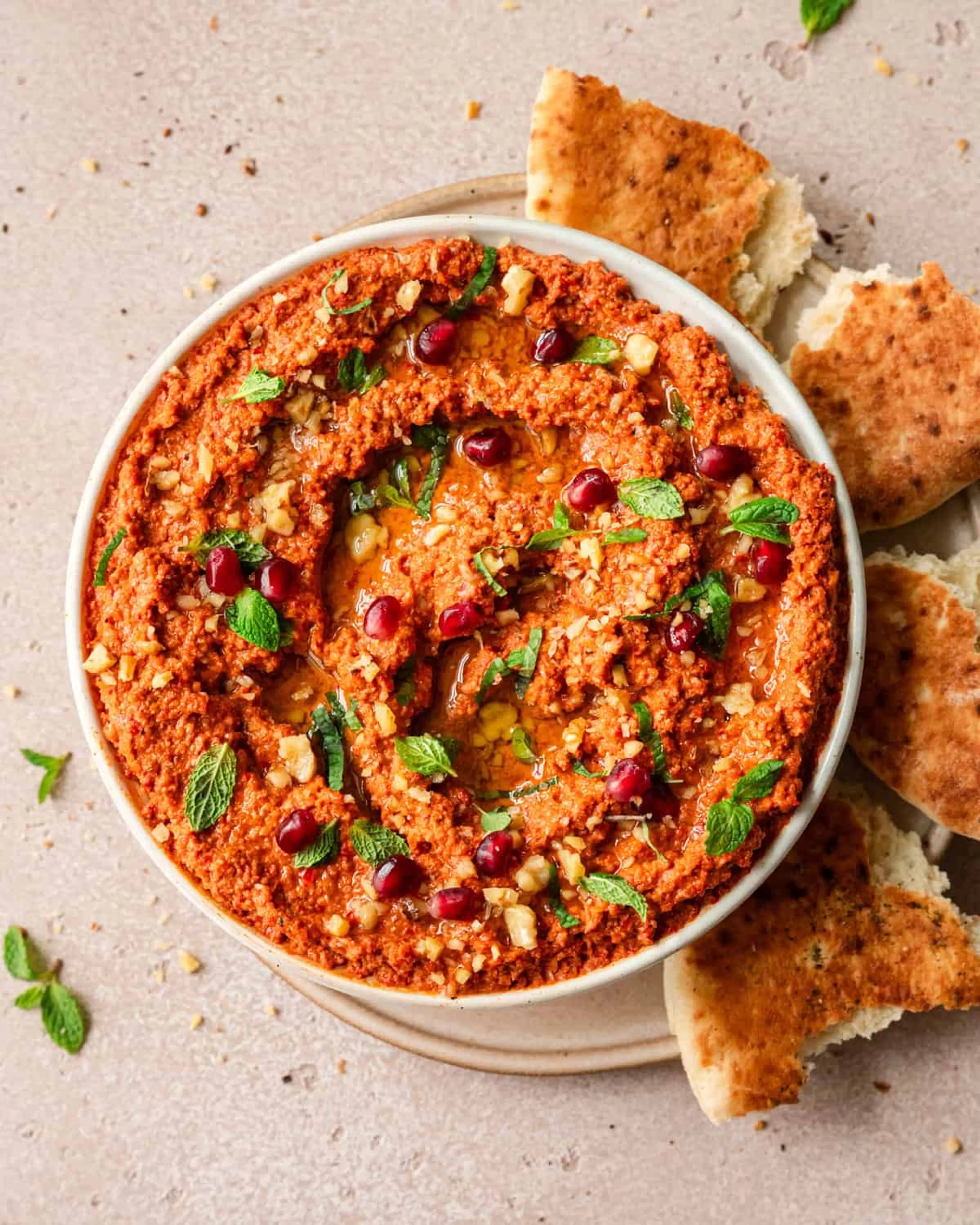 Muhammara (Roasted Red Pepper Dip)