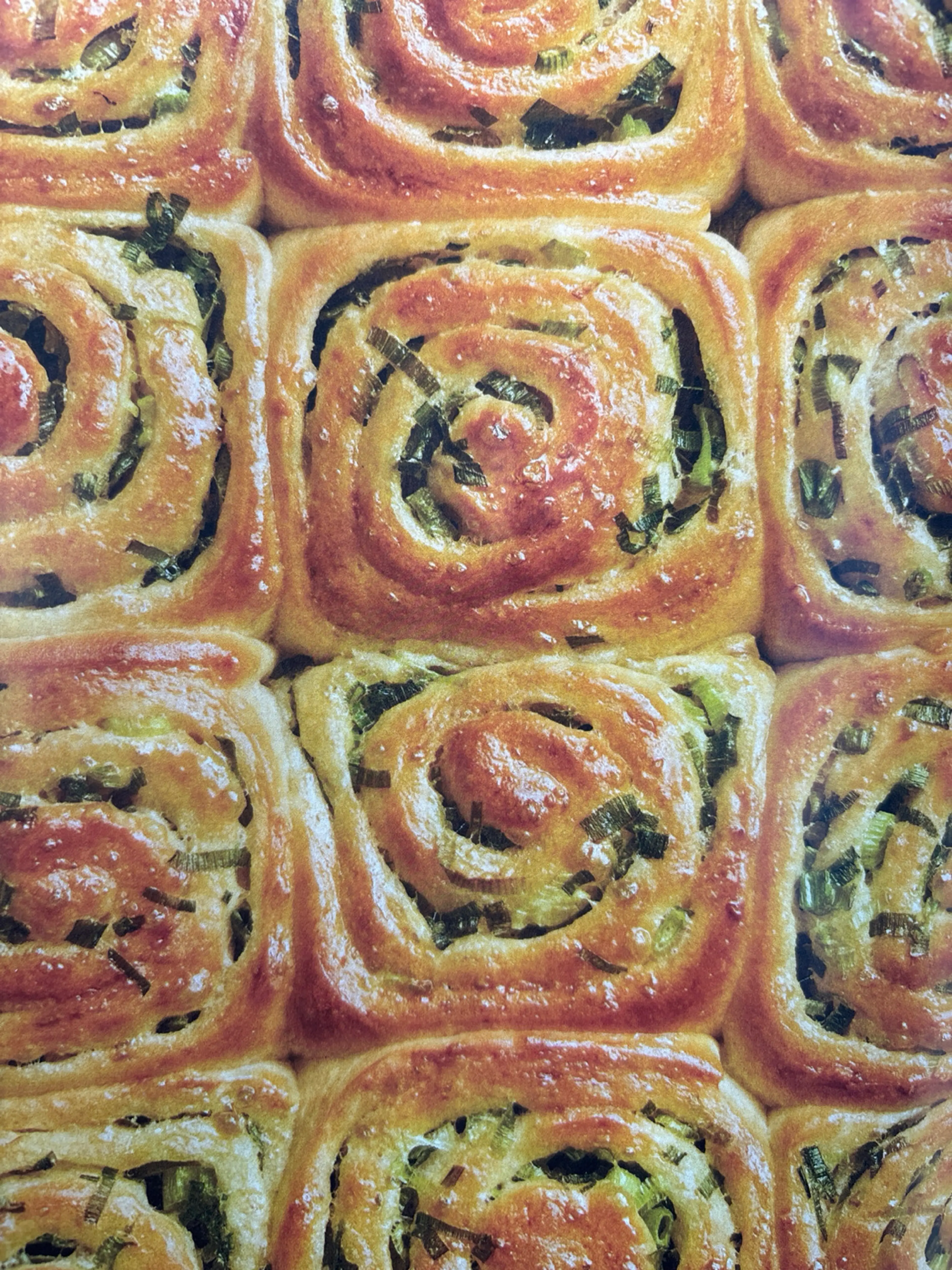 Scallion Milk Bread Rolls