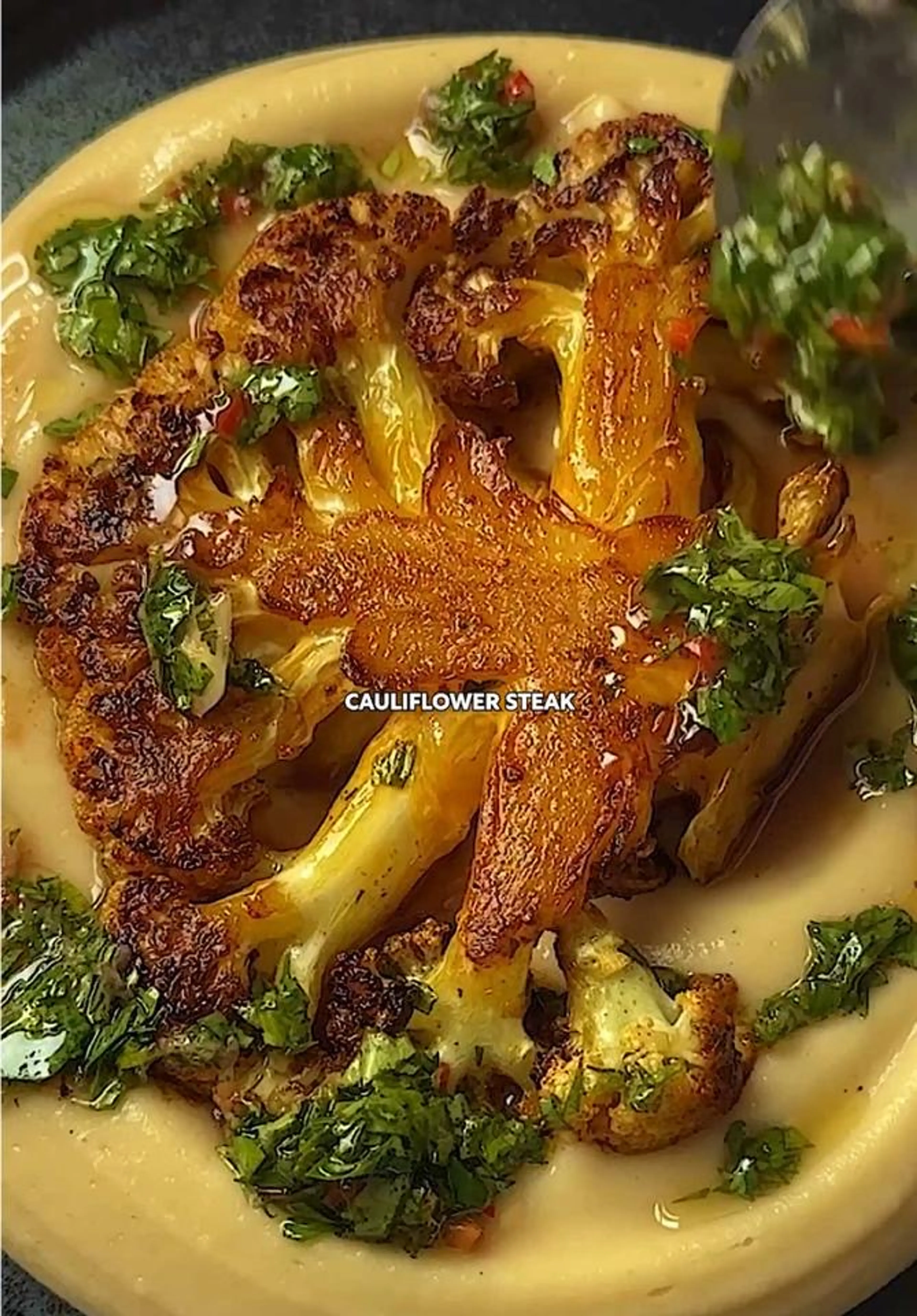 Cauliflower Steak + Chimichurri