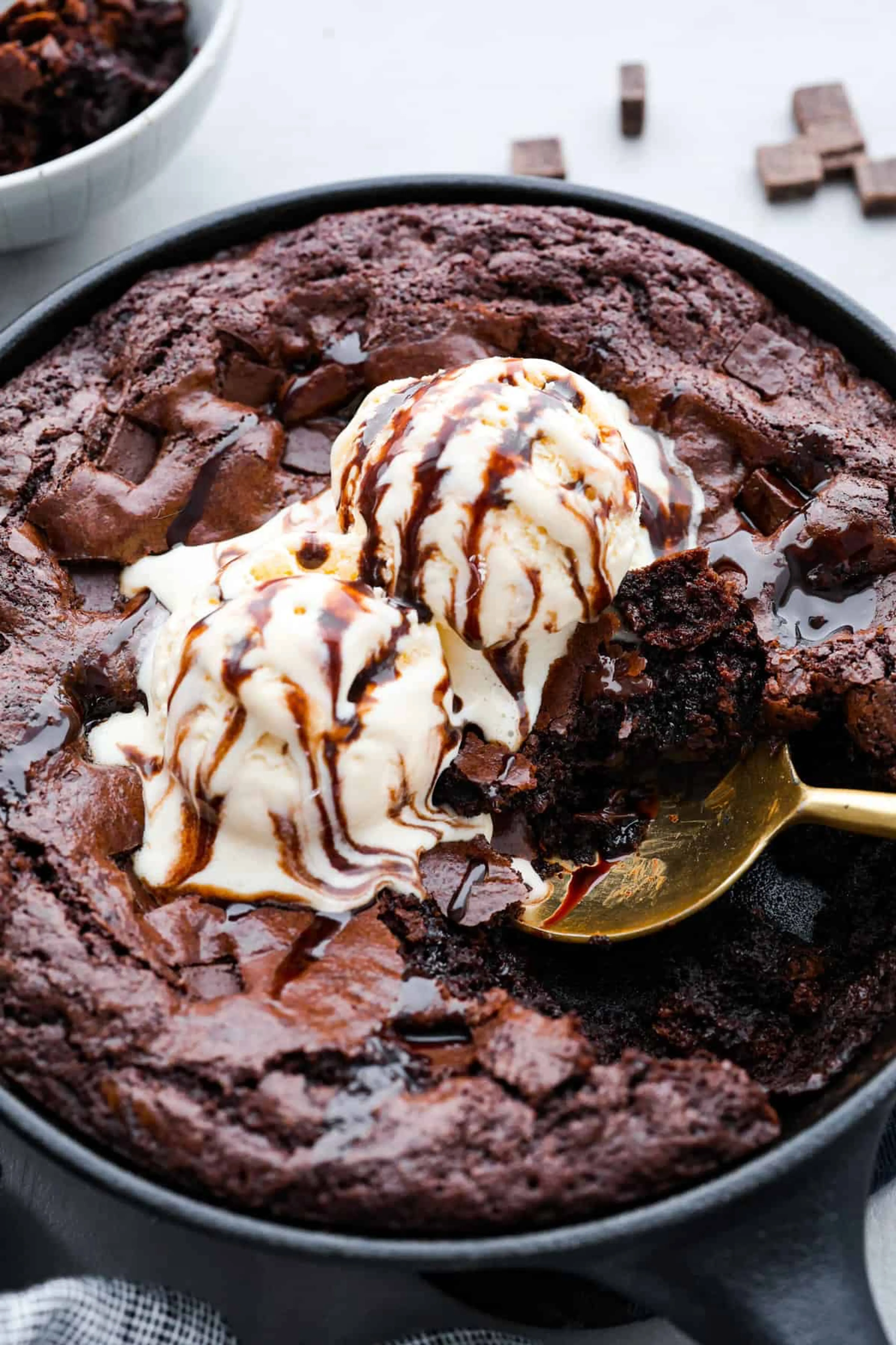 Skillet Brownie
