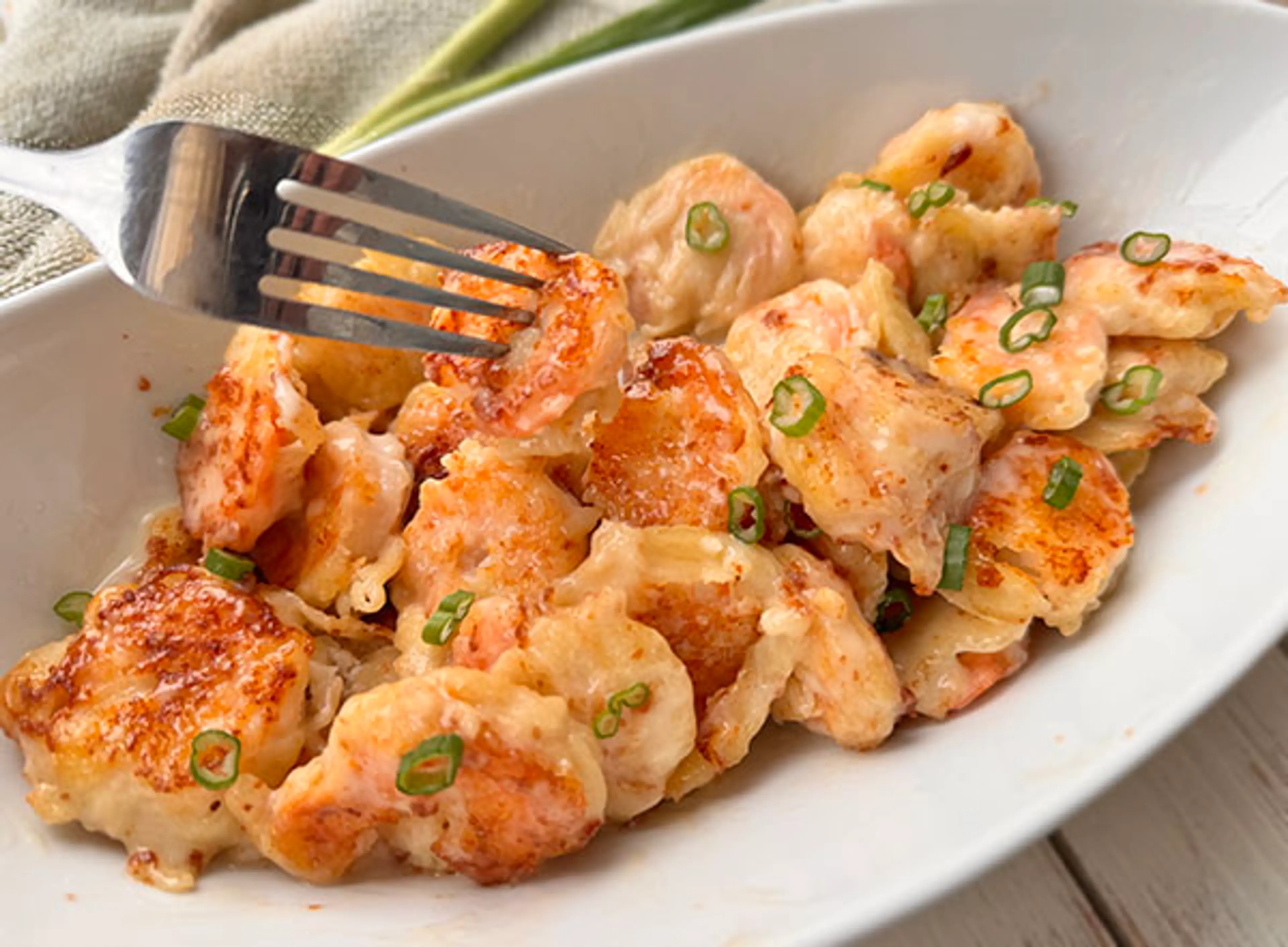 Chinese Buffet Style Creamy Coconut Shrimp