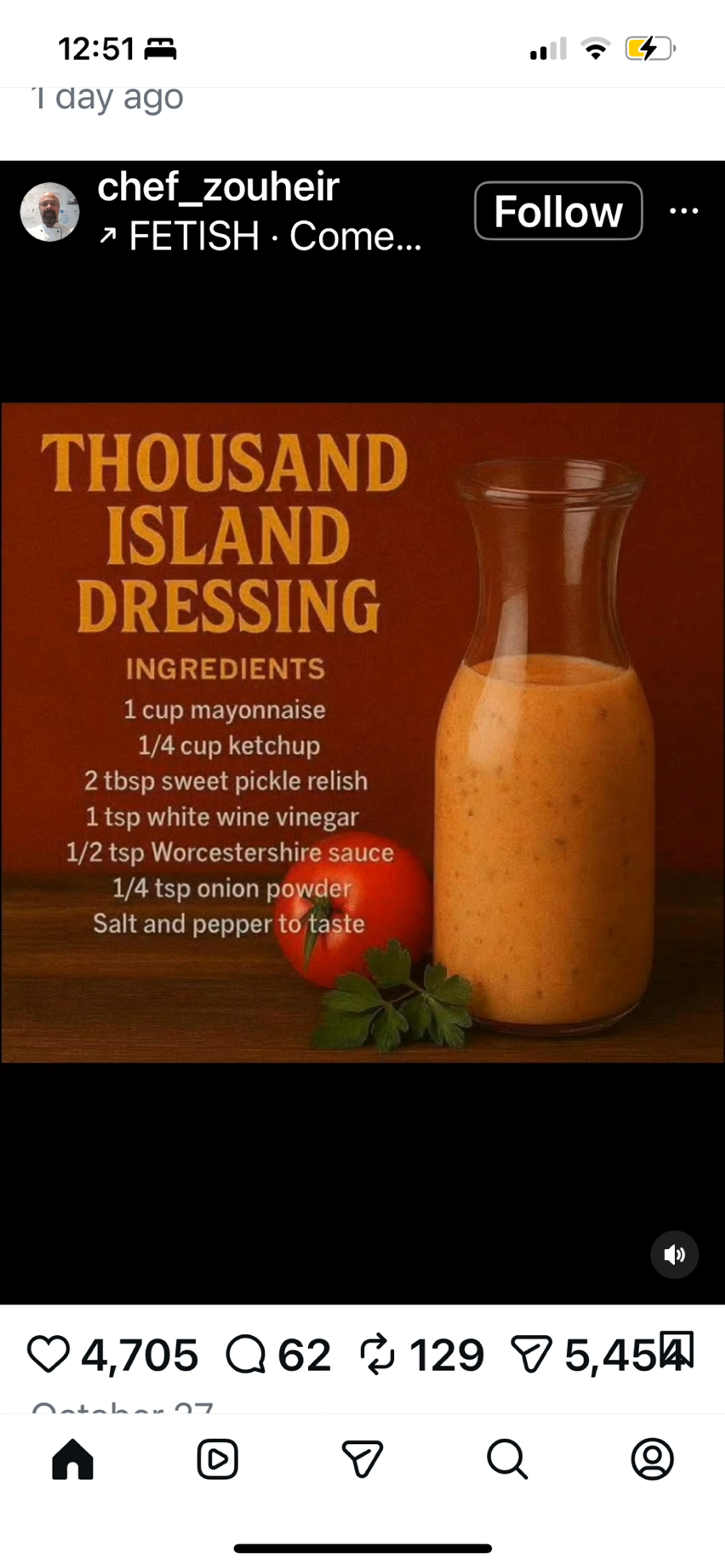 THOUSAND ISLAND DRESSING