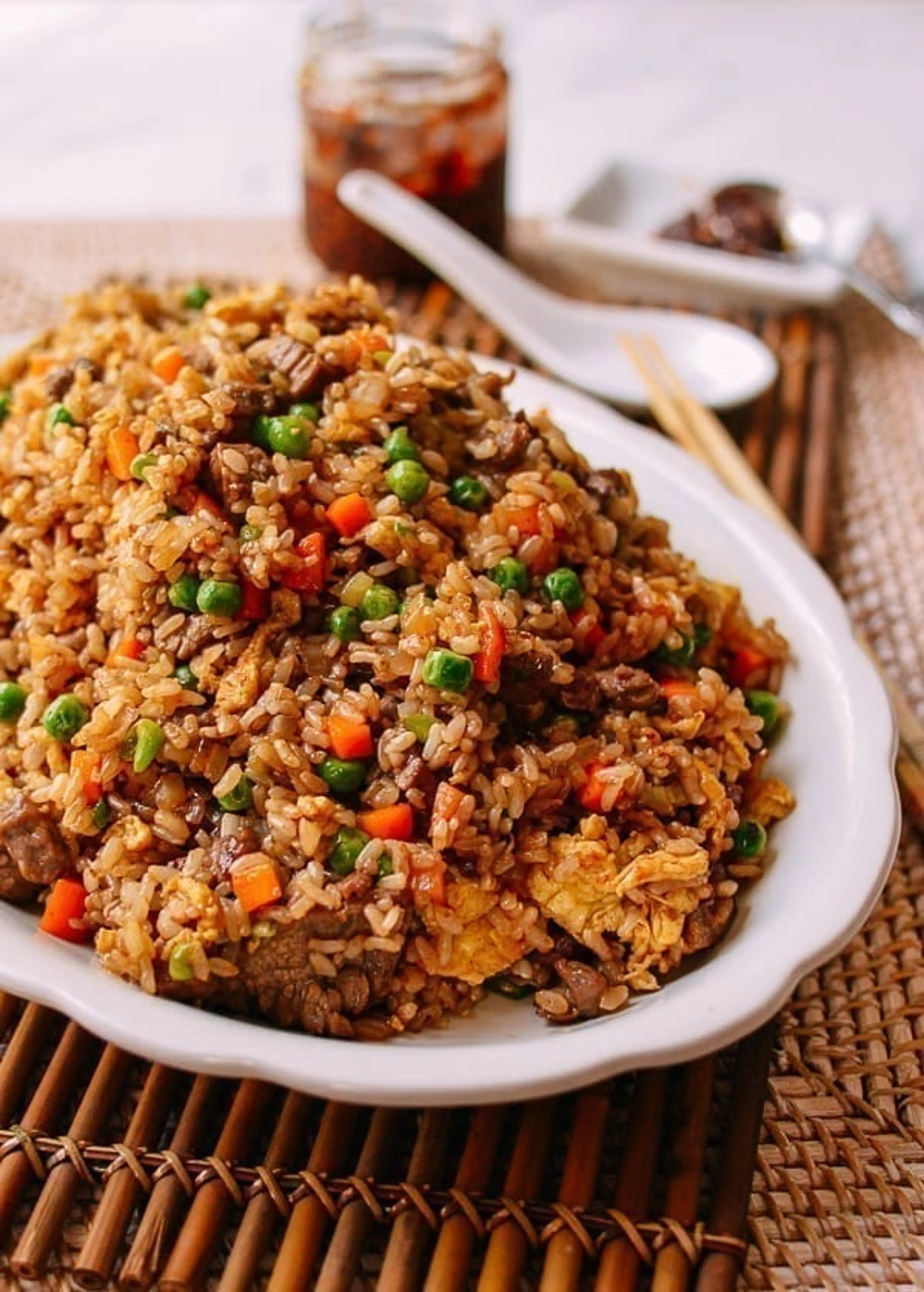 Fried Brown Rice