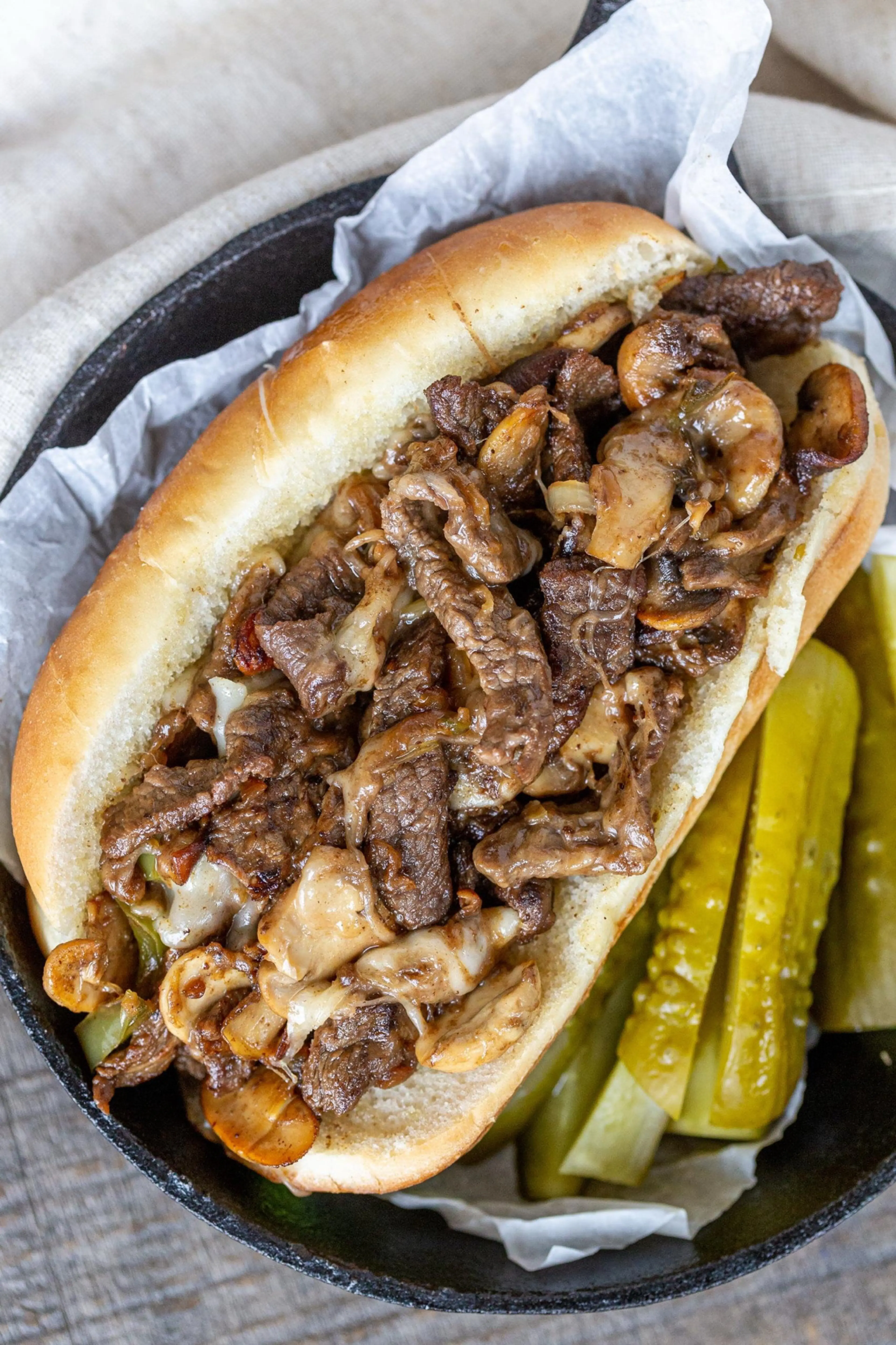 Easy Philly Cheesesteak
