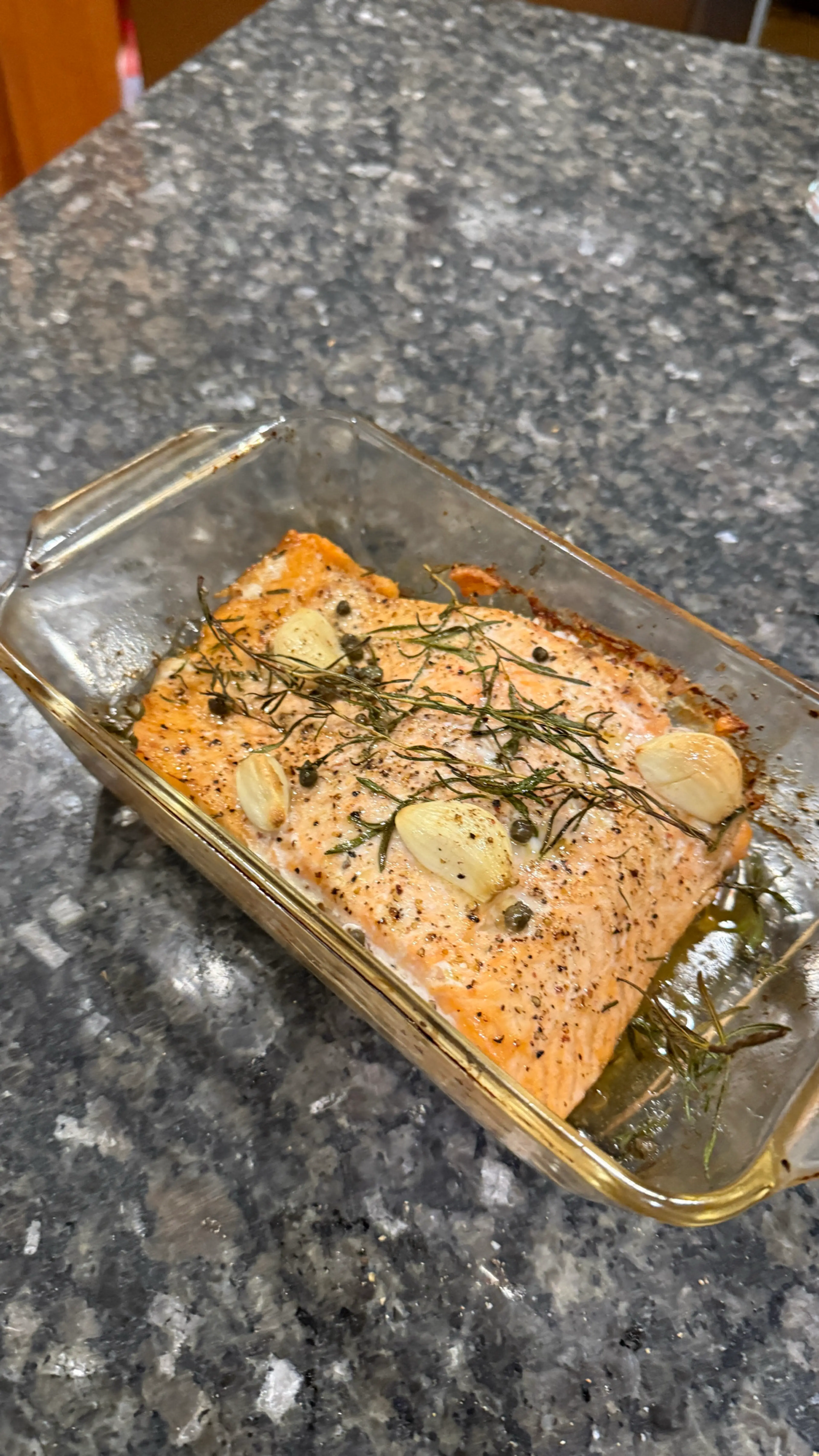 Lemon Garlic Rosemary Salmon