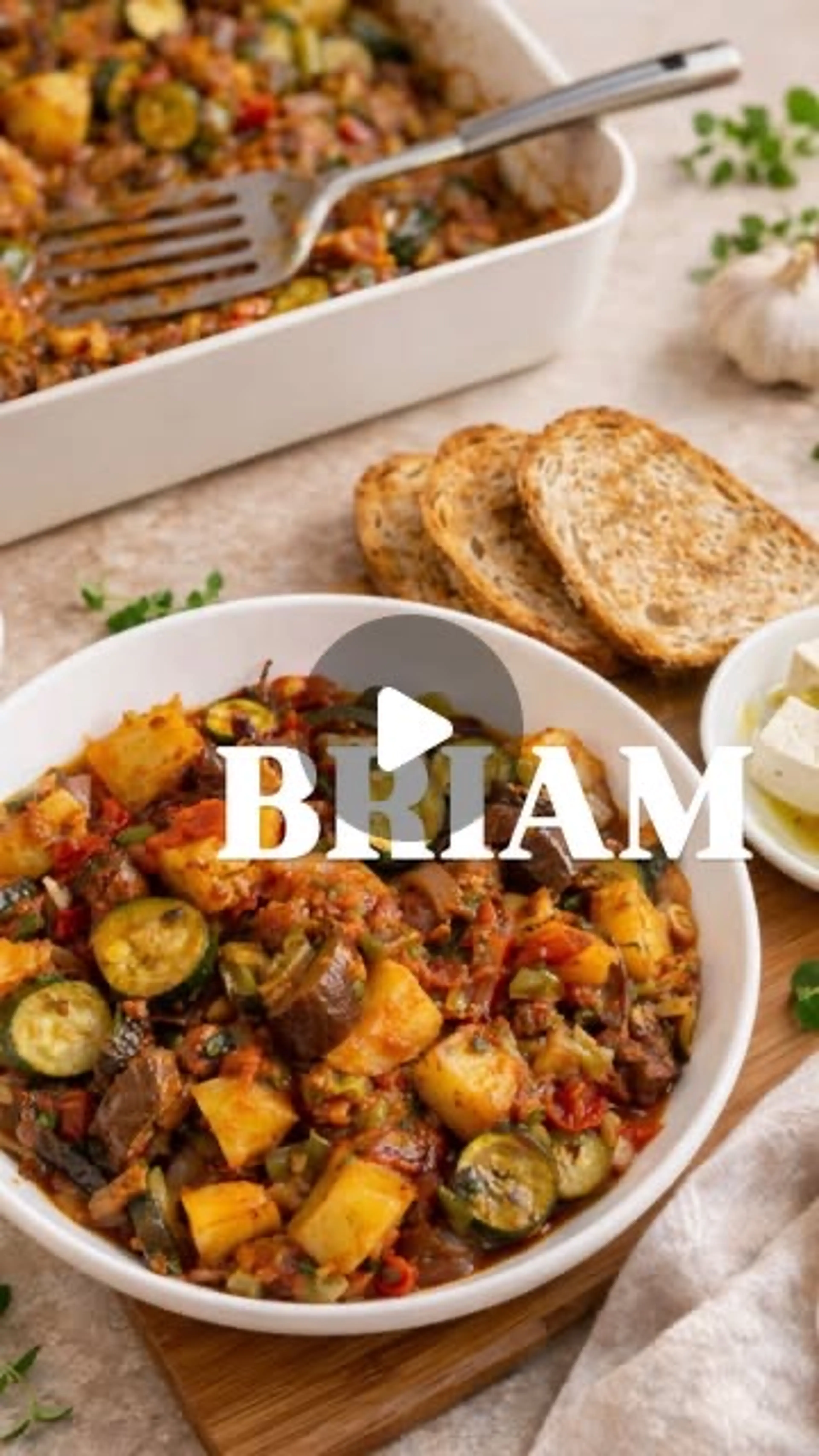 Briam - Greek Roasted Vegetables