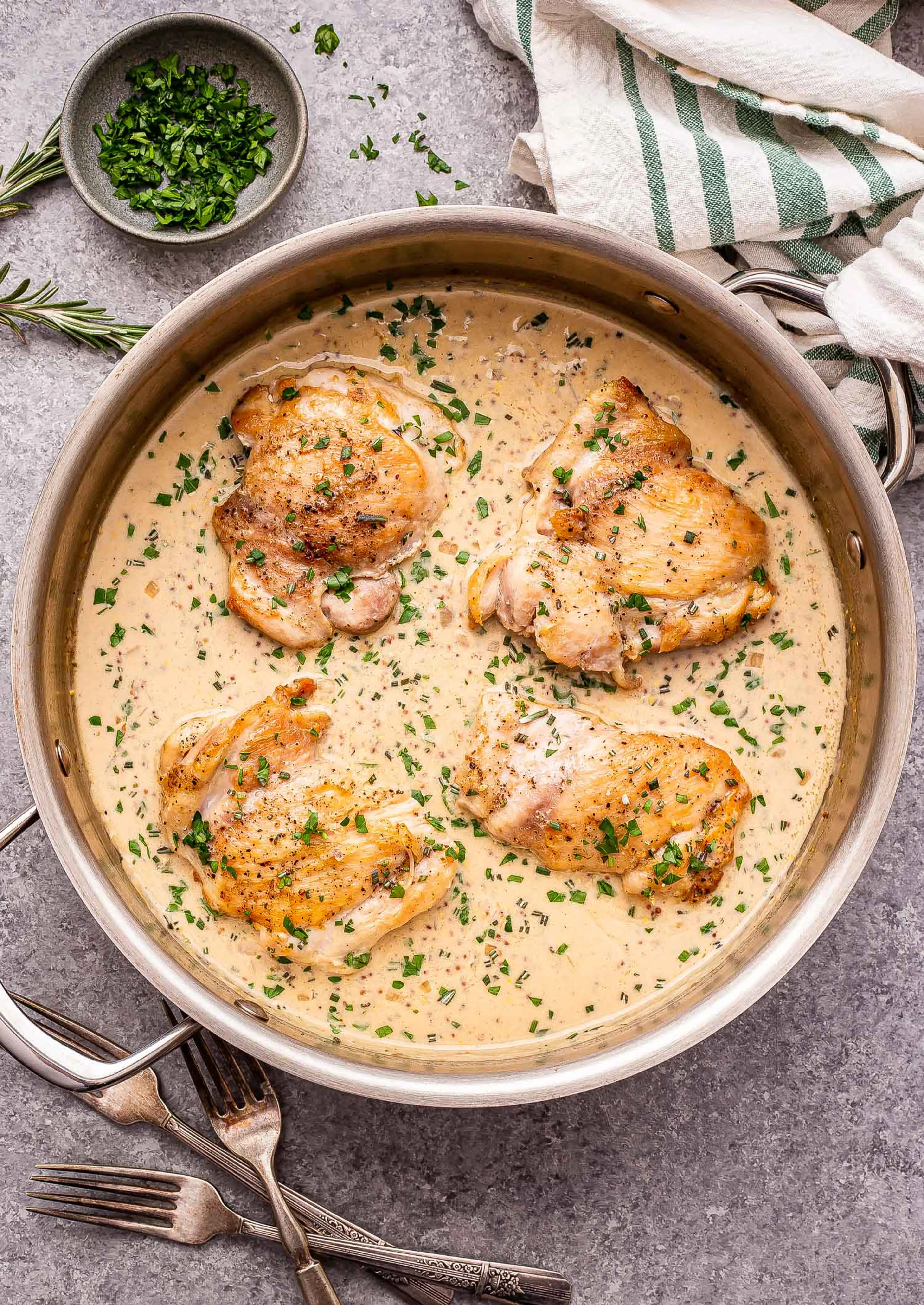 Creamy Mustard Chicken