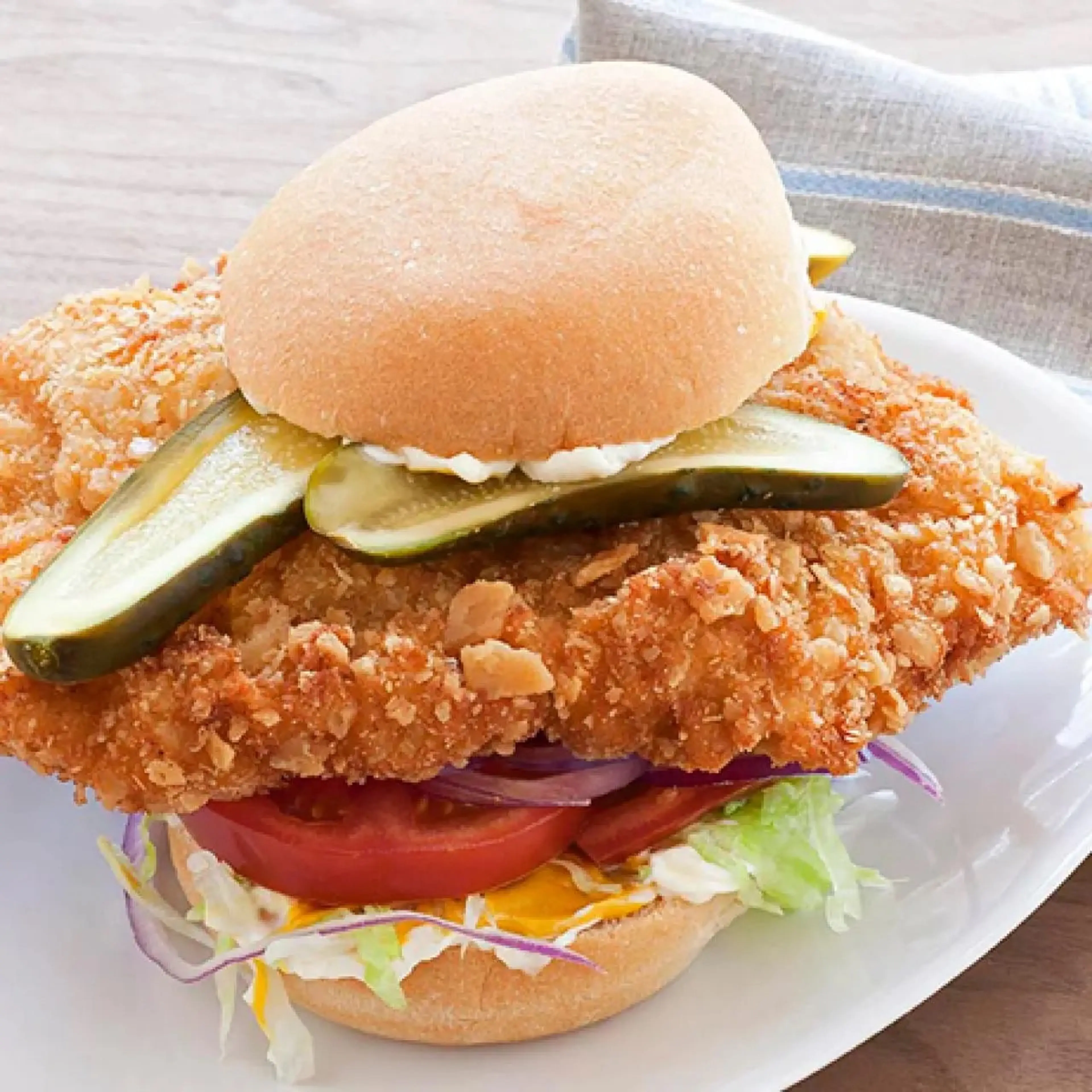 Hoosier Pork Tenderloin Sandwich