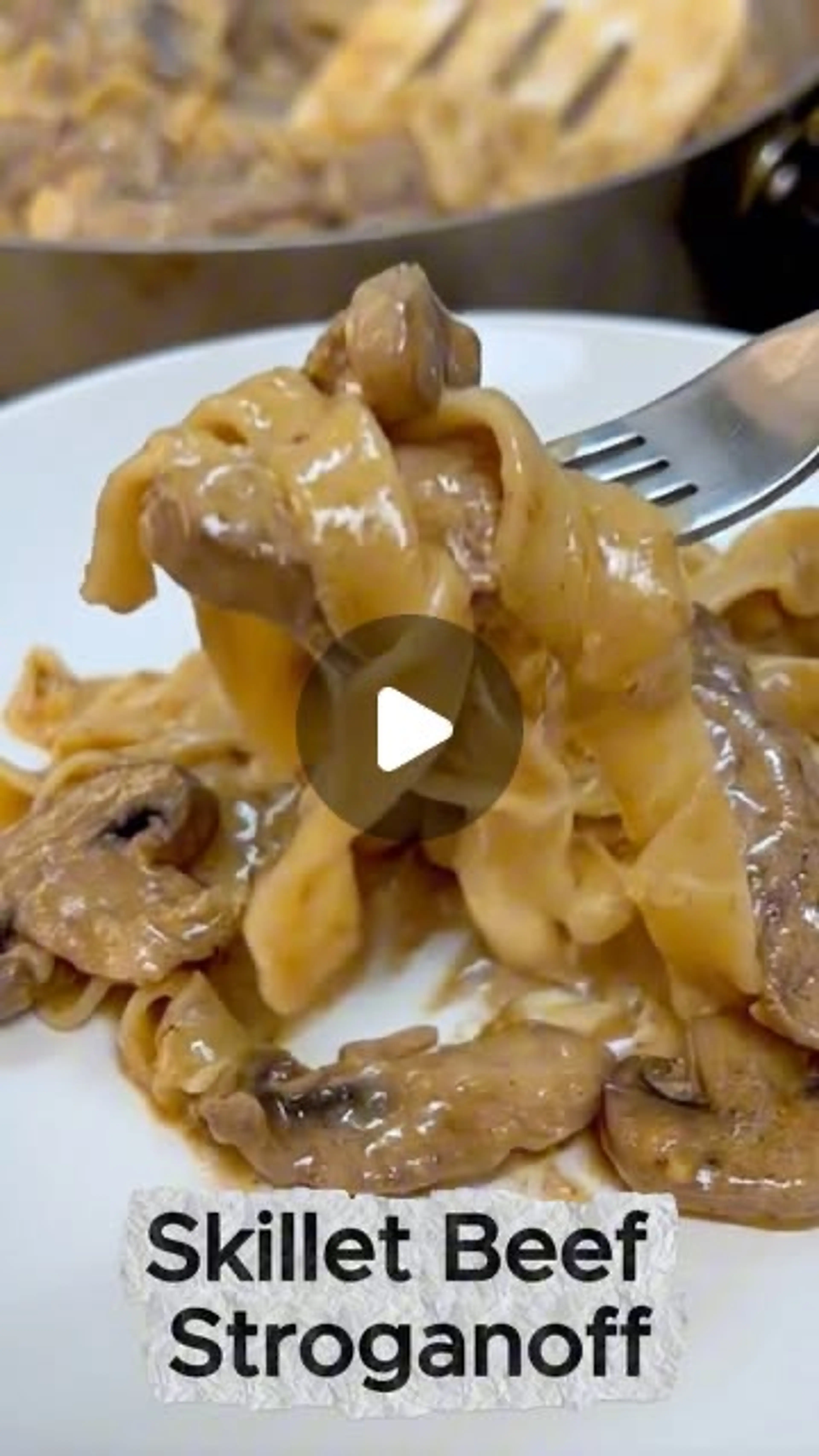 Skillet Beef Stroganoff
